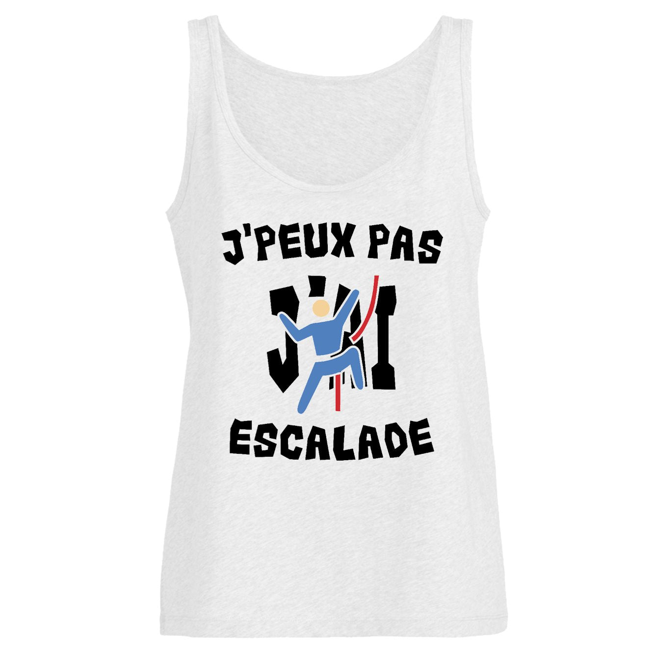 Débardeur Femme J'peux pas j'ai escalade