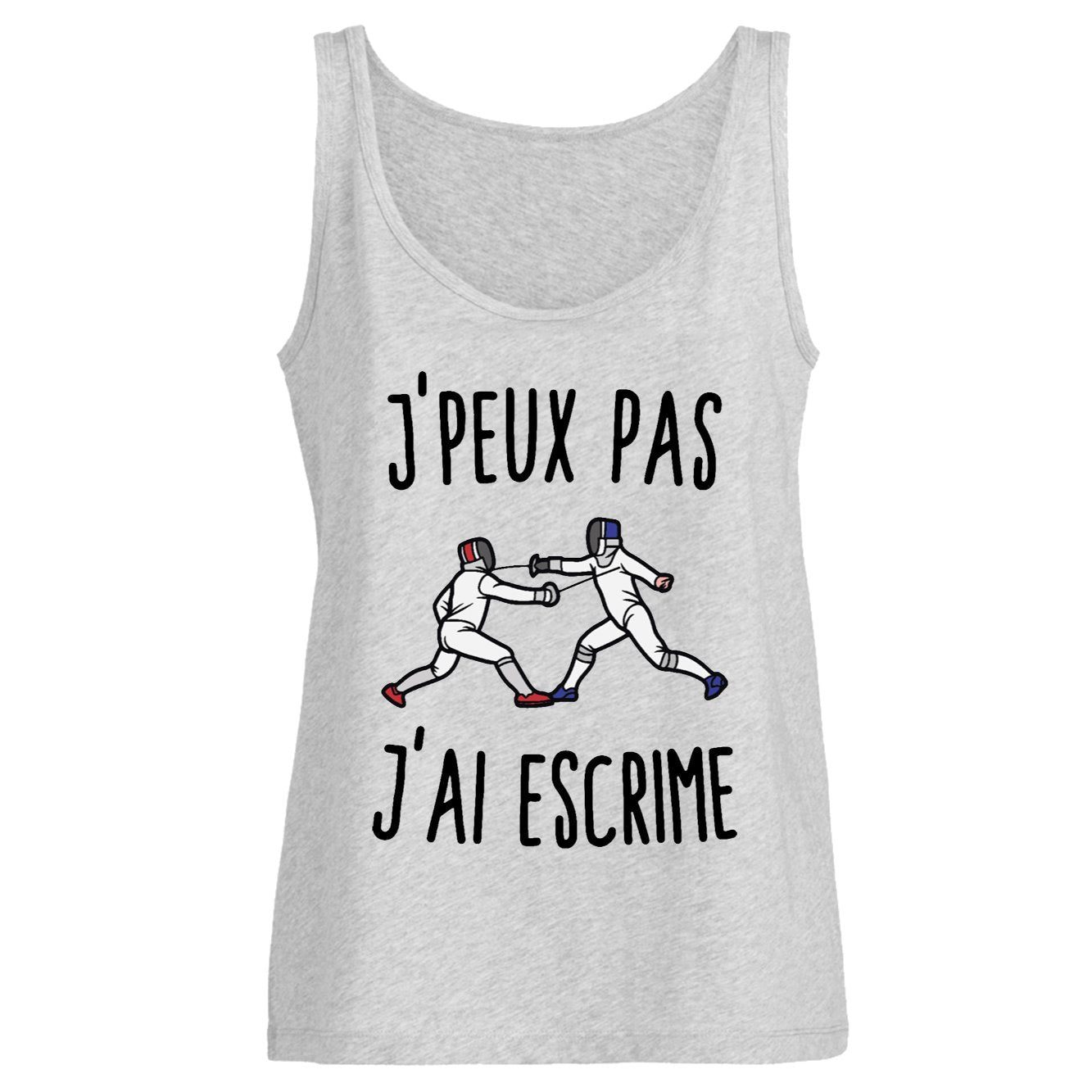 Débardeur Femme J'peux pas j'ai escrime