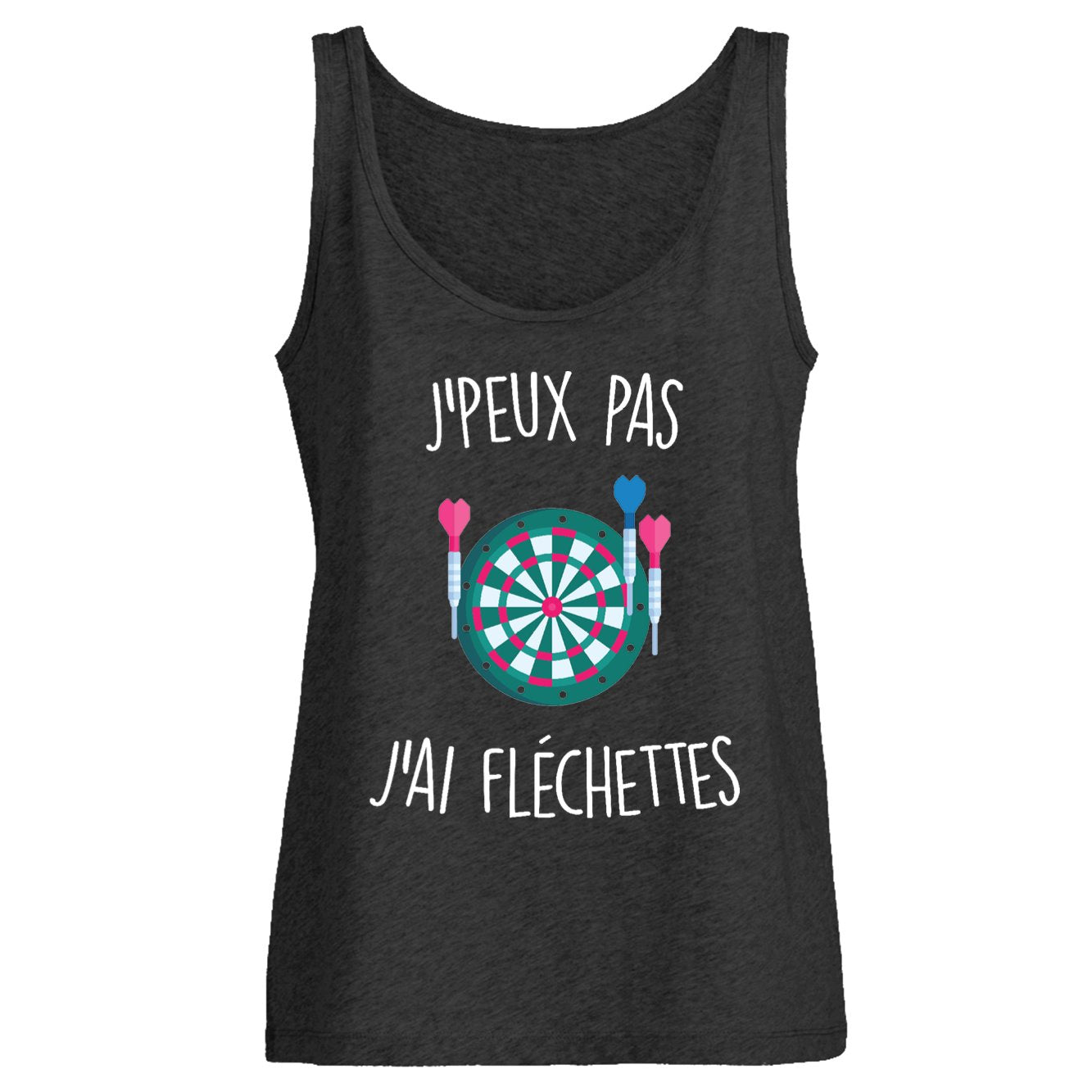 Débardeur Femme J'peux pas j'ai fléchettes