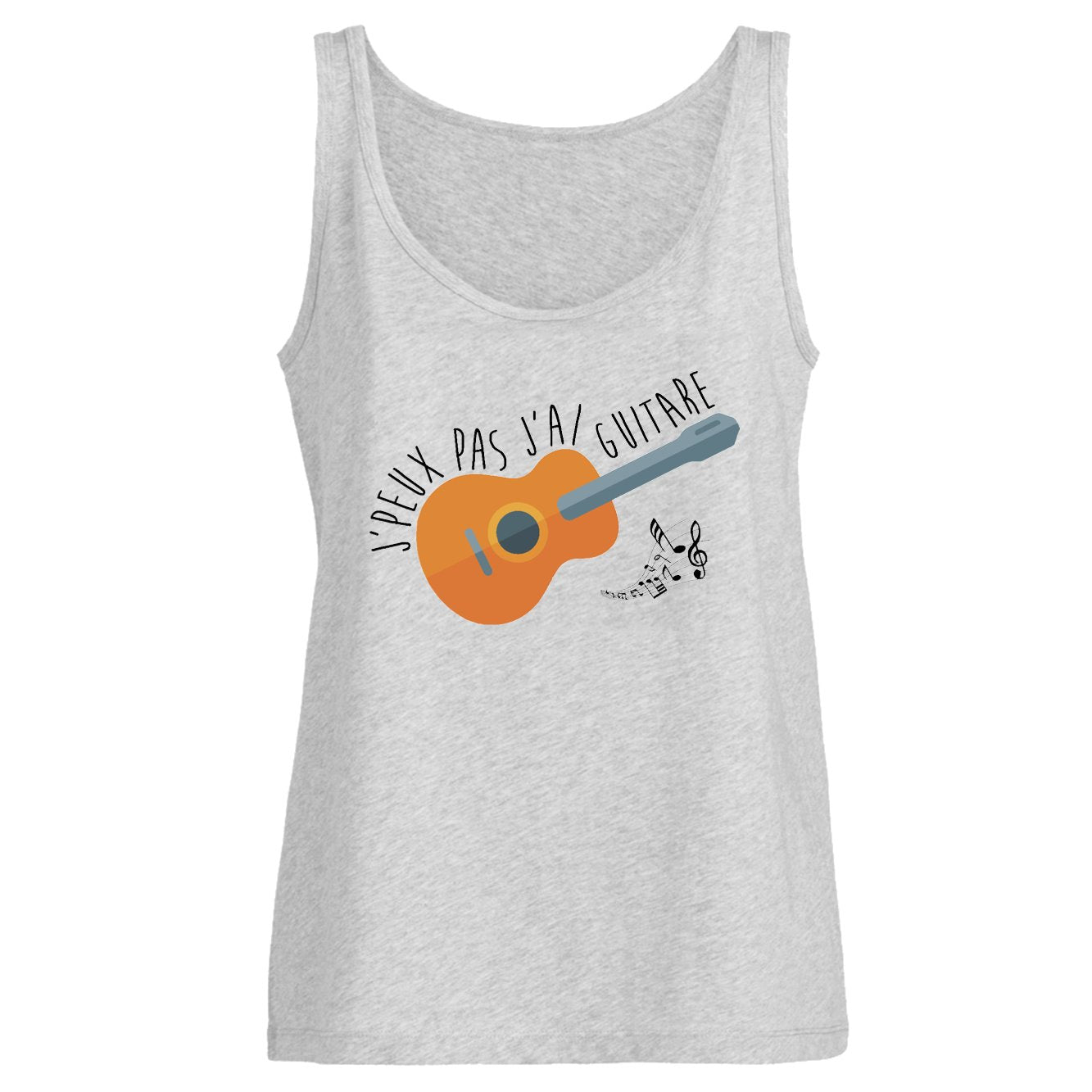 Débardeur Femme J'peux pas j'ai guitare