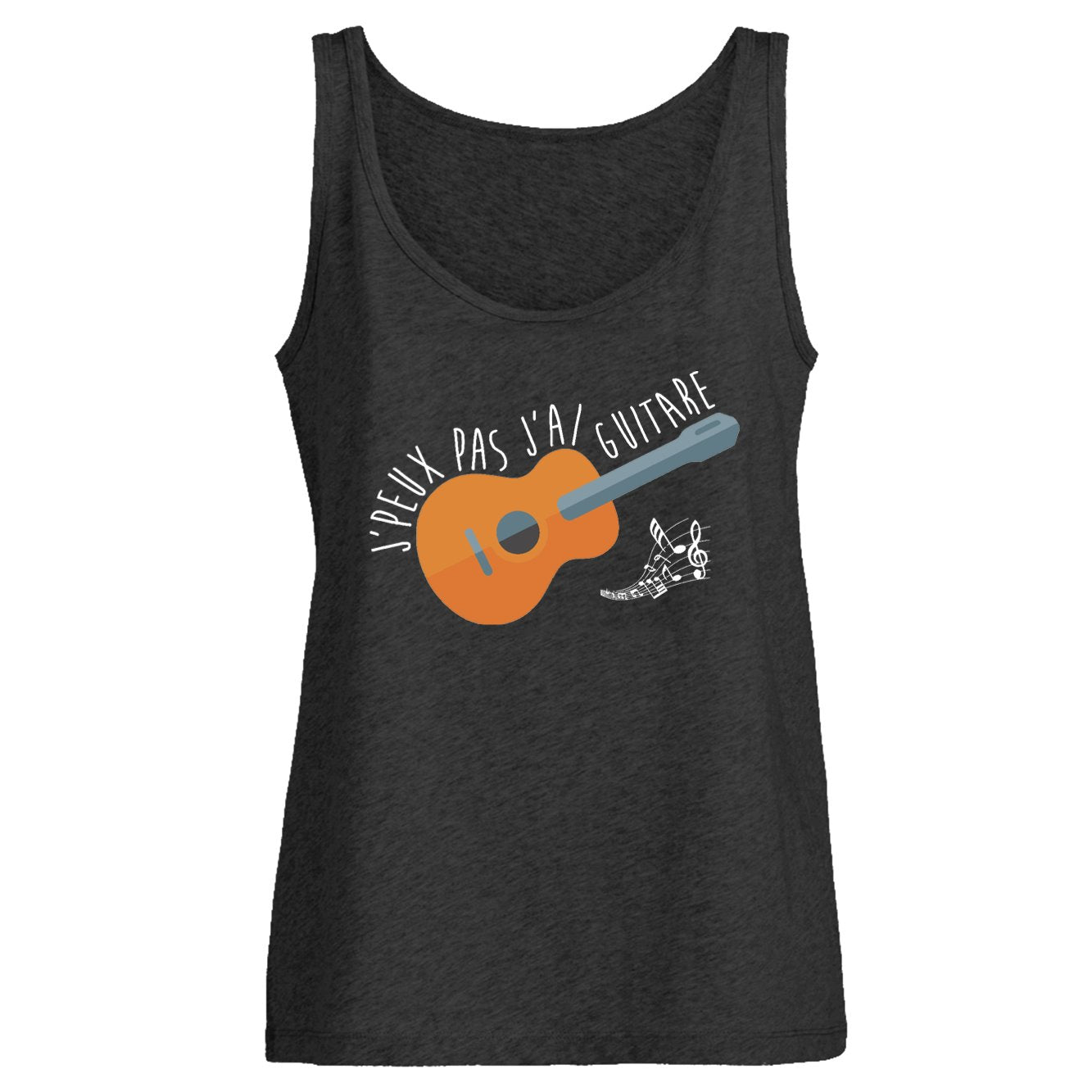 Débardeur Femme J'peux pas j'ai guitare