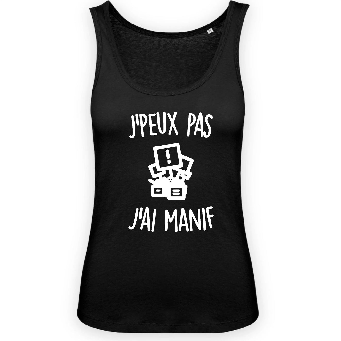 Débardeur Femme J'peux pas j'ai manif