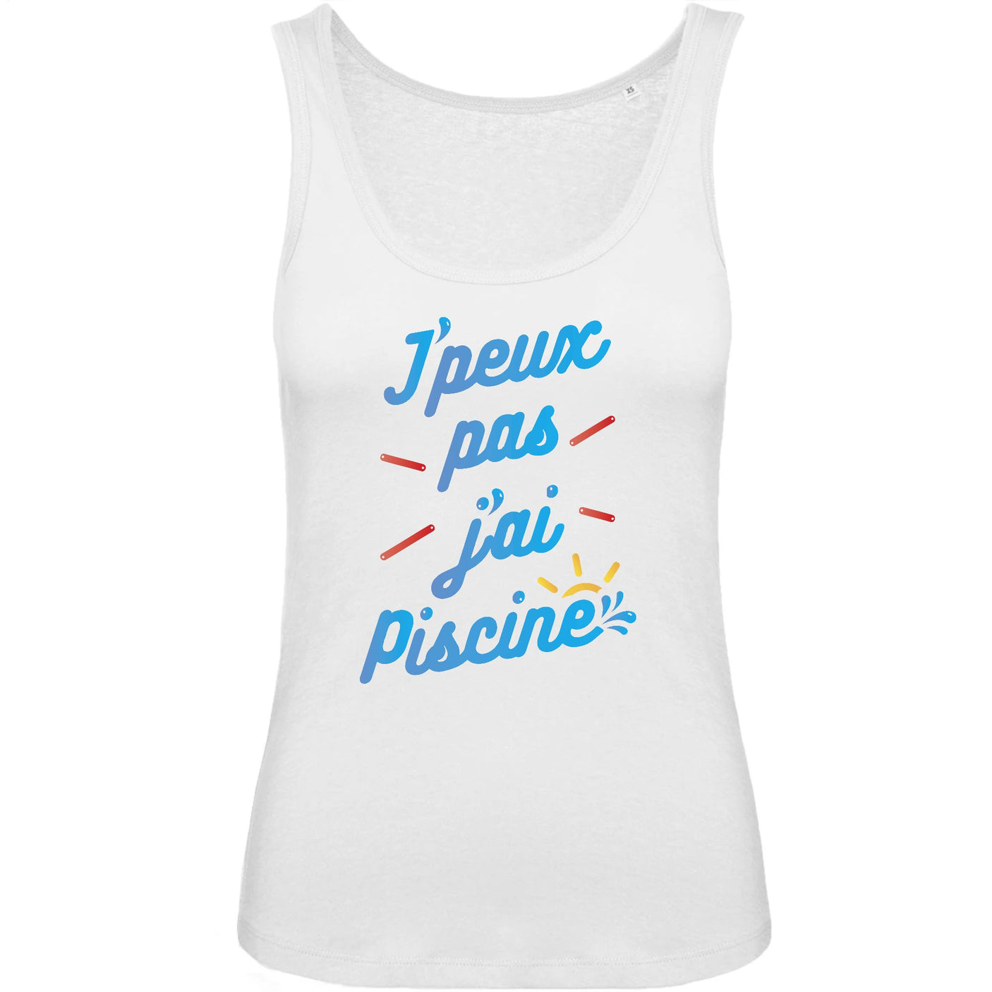 Débardeur Femme J'peux pas j'ai piscine
