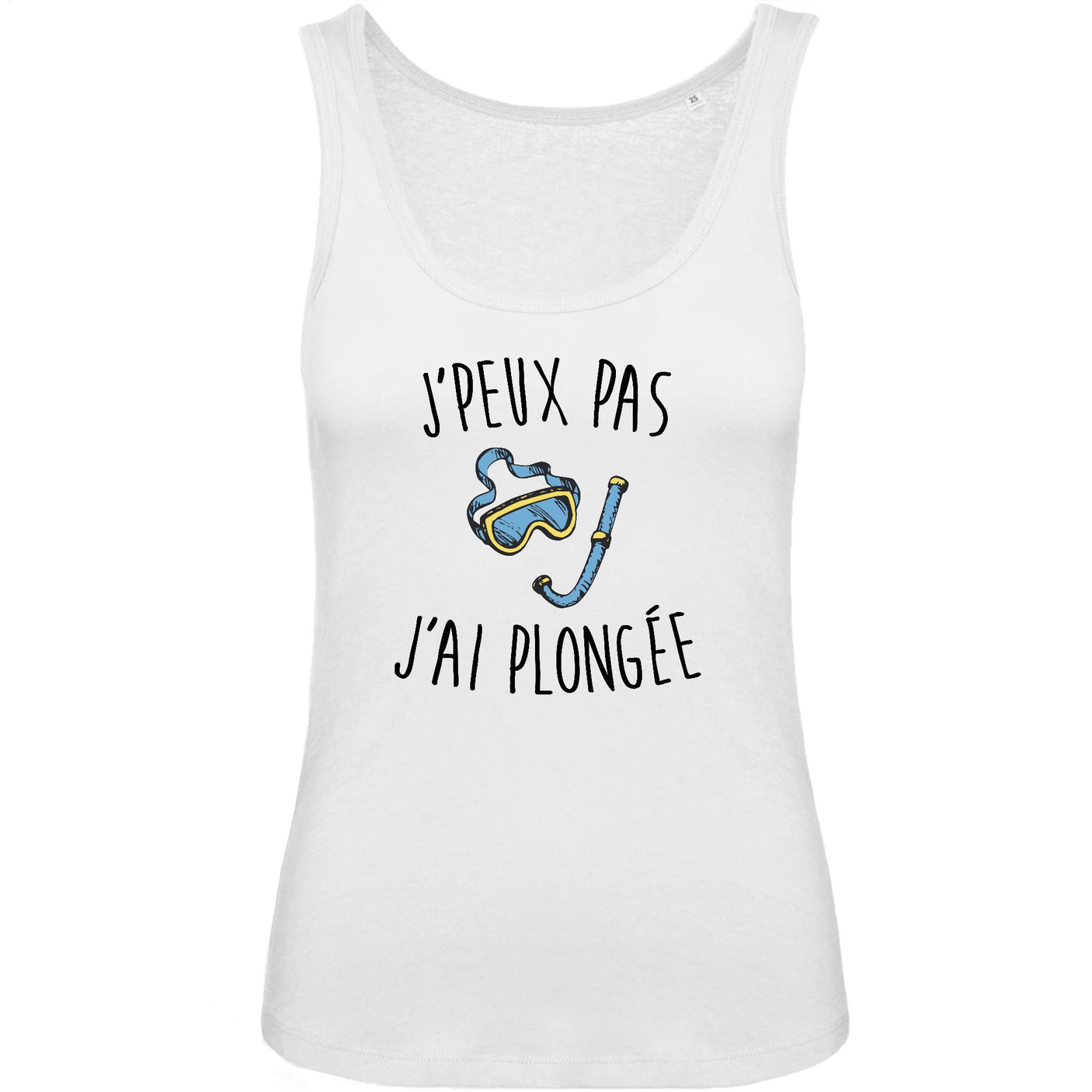 Débardeur Femme J'peux pas j'ai plongée