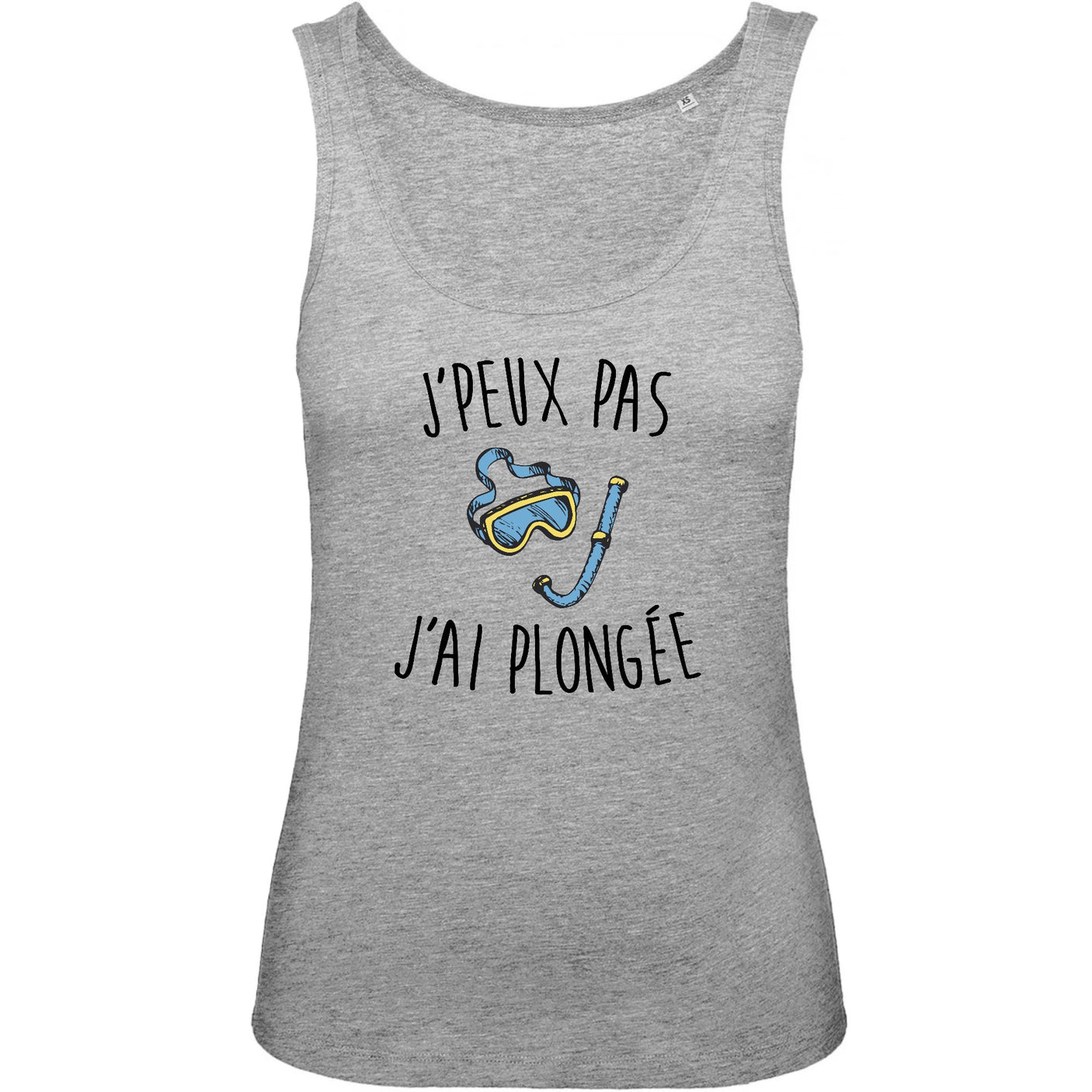 Débardeur Femme J'peux pas j'ai plongée