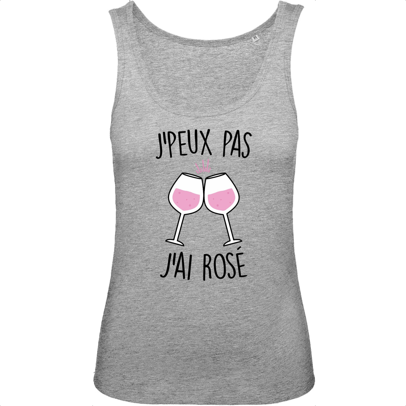 Débardeur Femme J'peux pas j'ai rosé