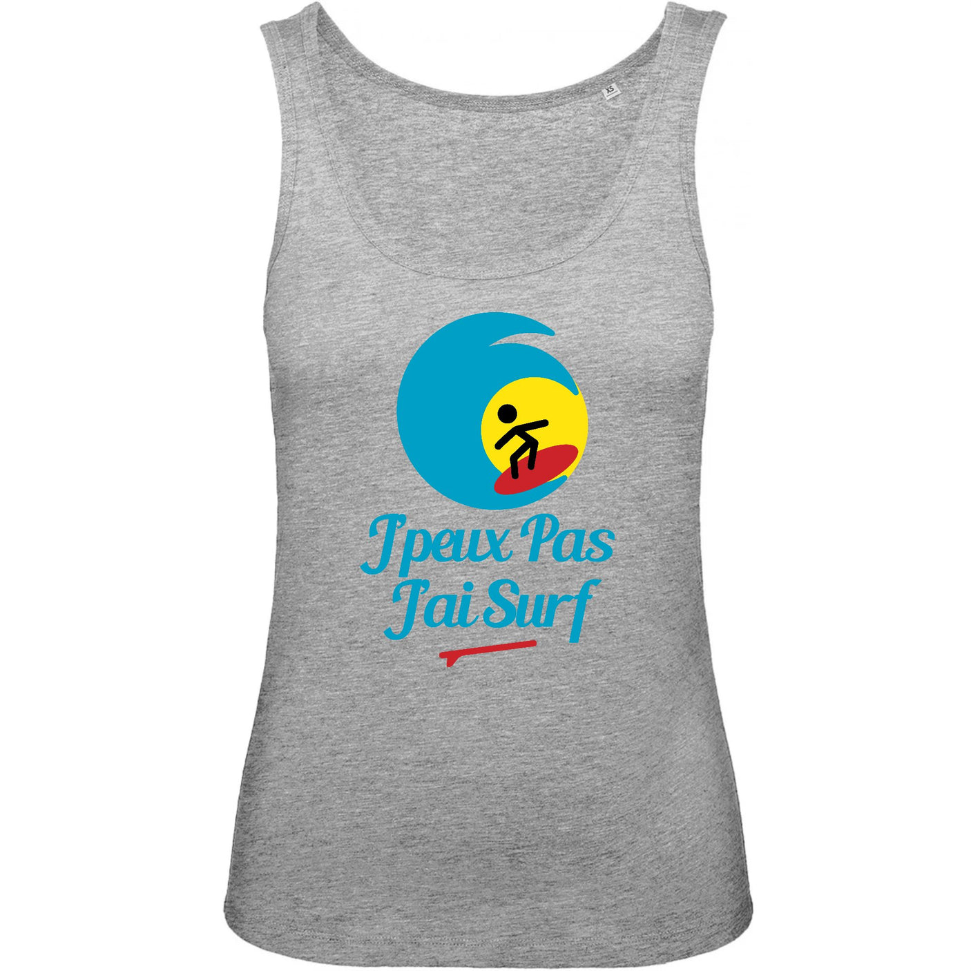 Débardeur Femme J'peux pas j'ai surf