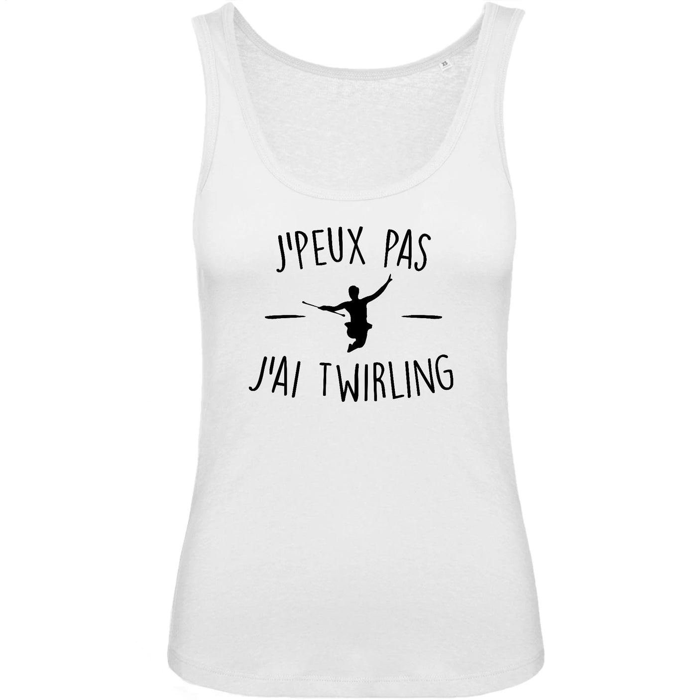 Débardeur Femme J'peux pas j'ai twirling