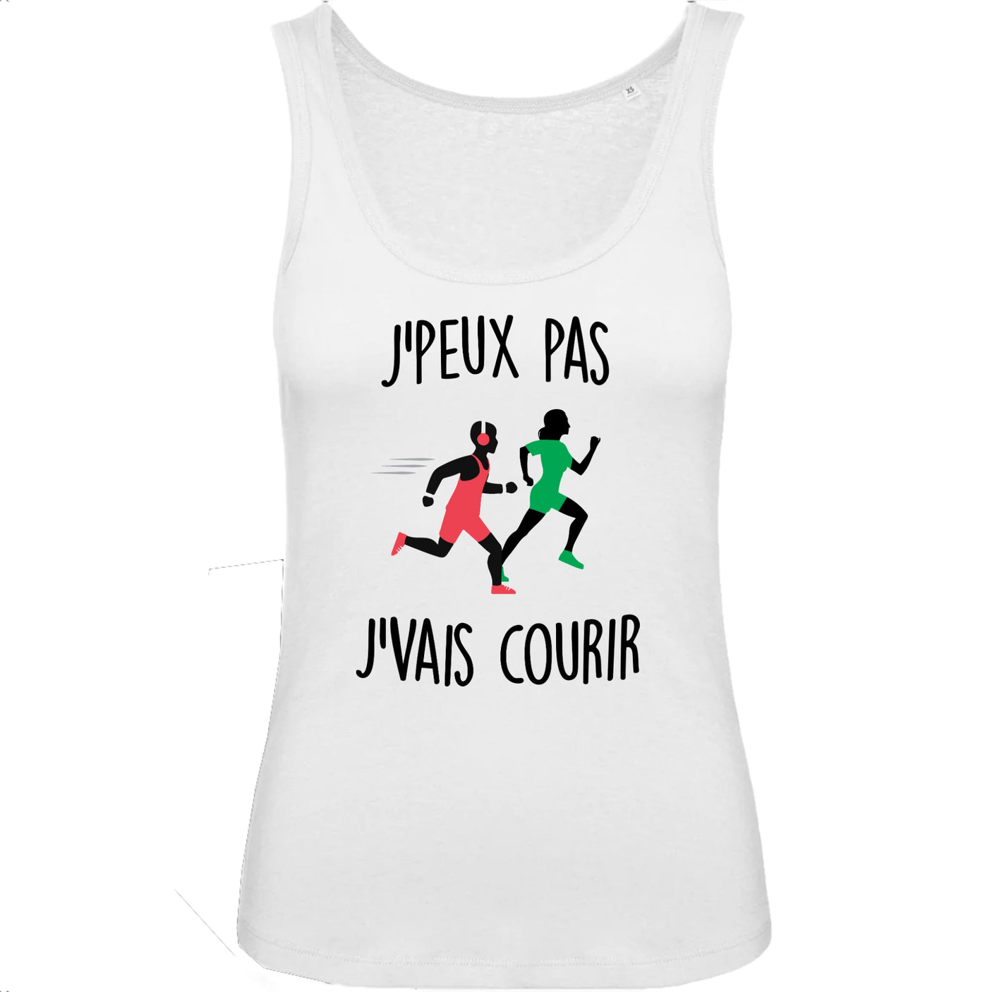Débardeur Femme J'peux pas j'vais courir