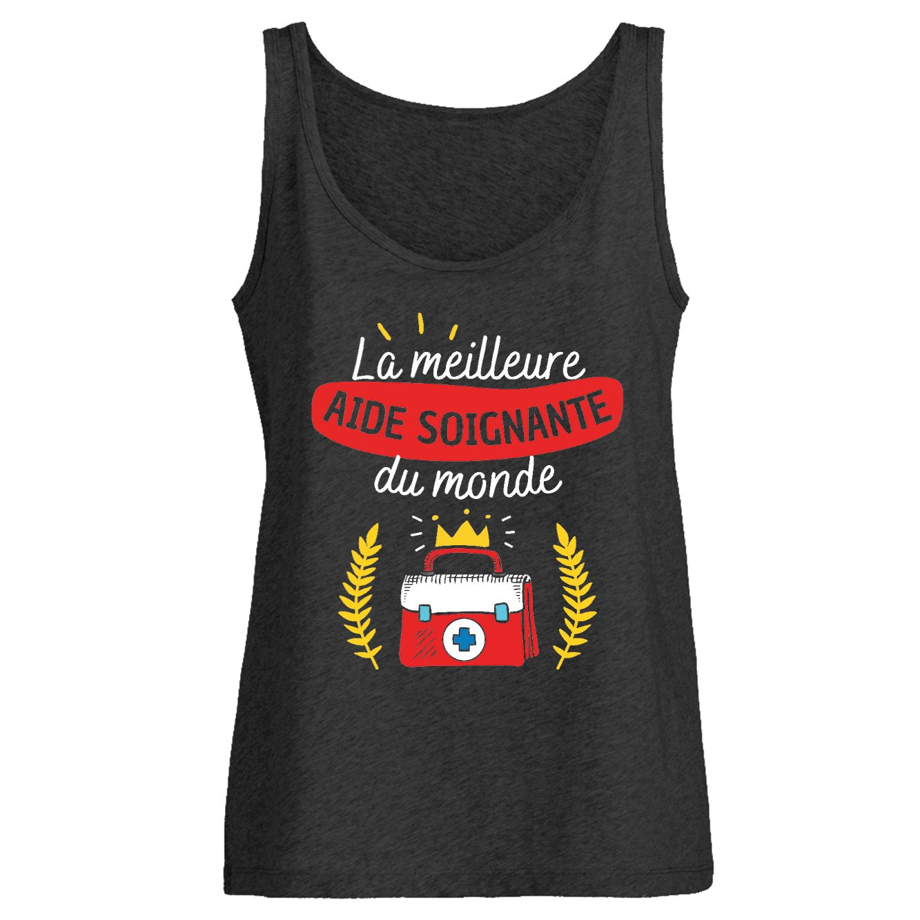 Débardeur Femme La meilleure aide soignante du monde