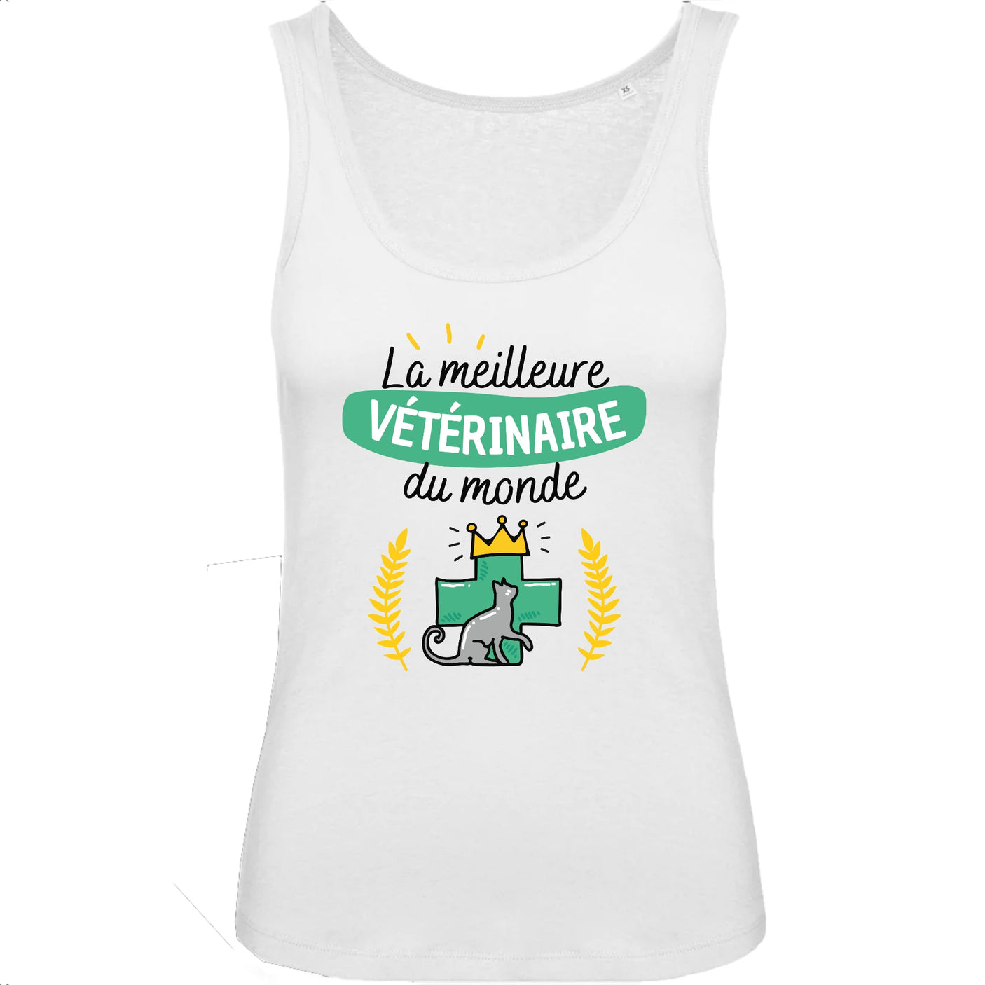 Débardeur Femme La meilleure vétérinaire du monde