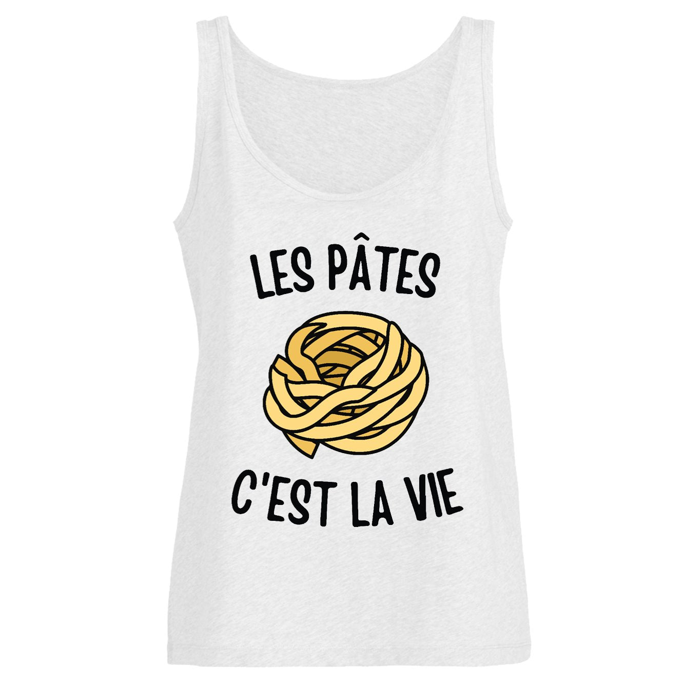 Débardeur Femme Les pâtes c'est la vie