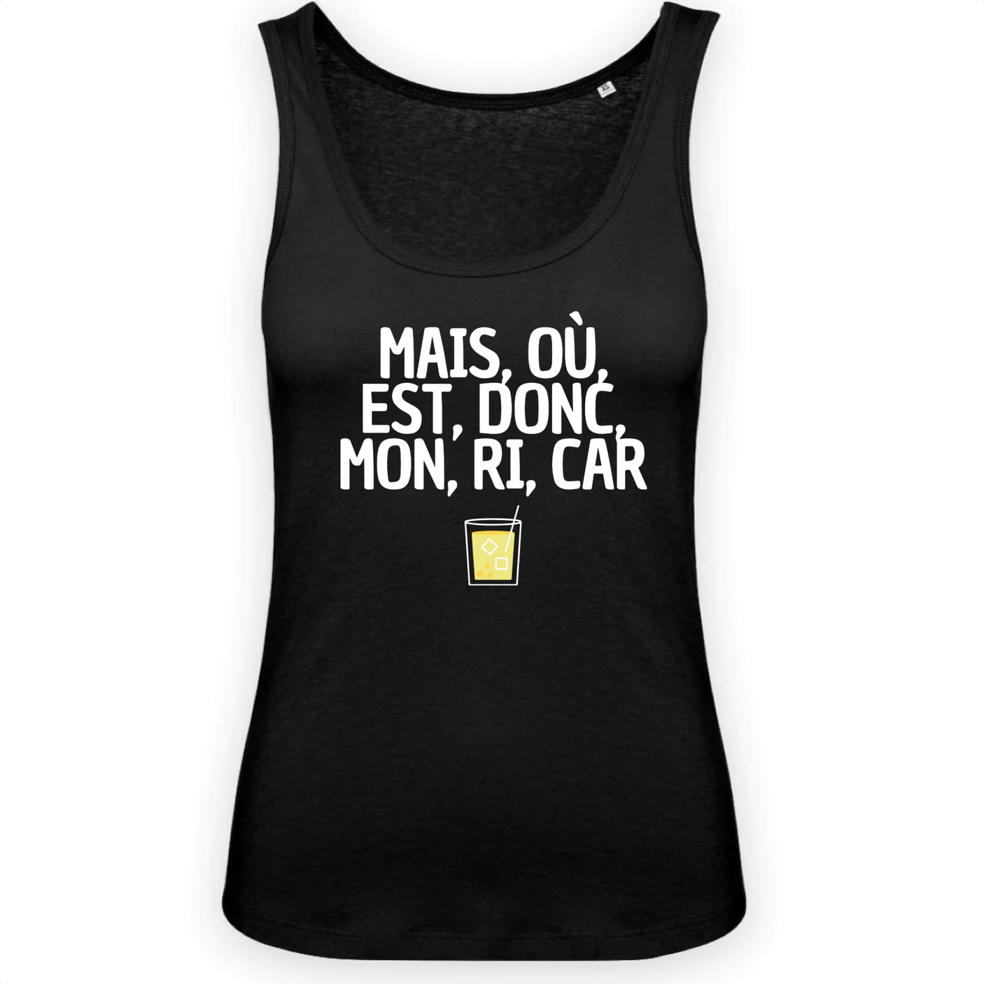Débardeur Femme Mais, où, est, donc, mon, ri, car