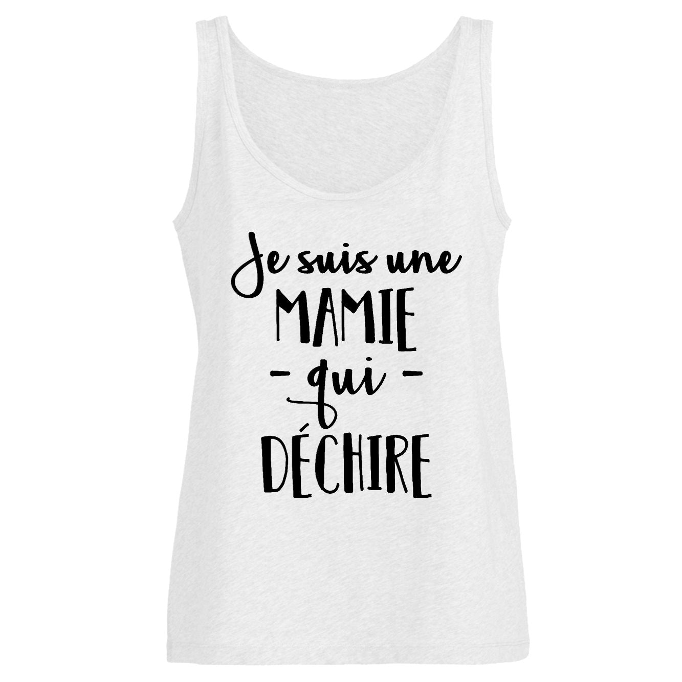 Débardeur Femme Mamie qui déchire