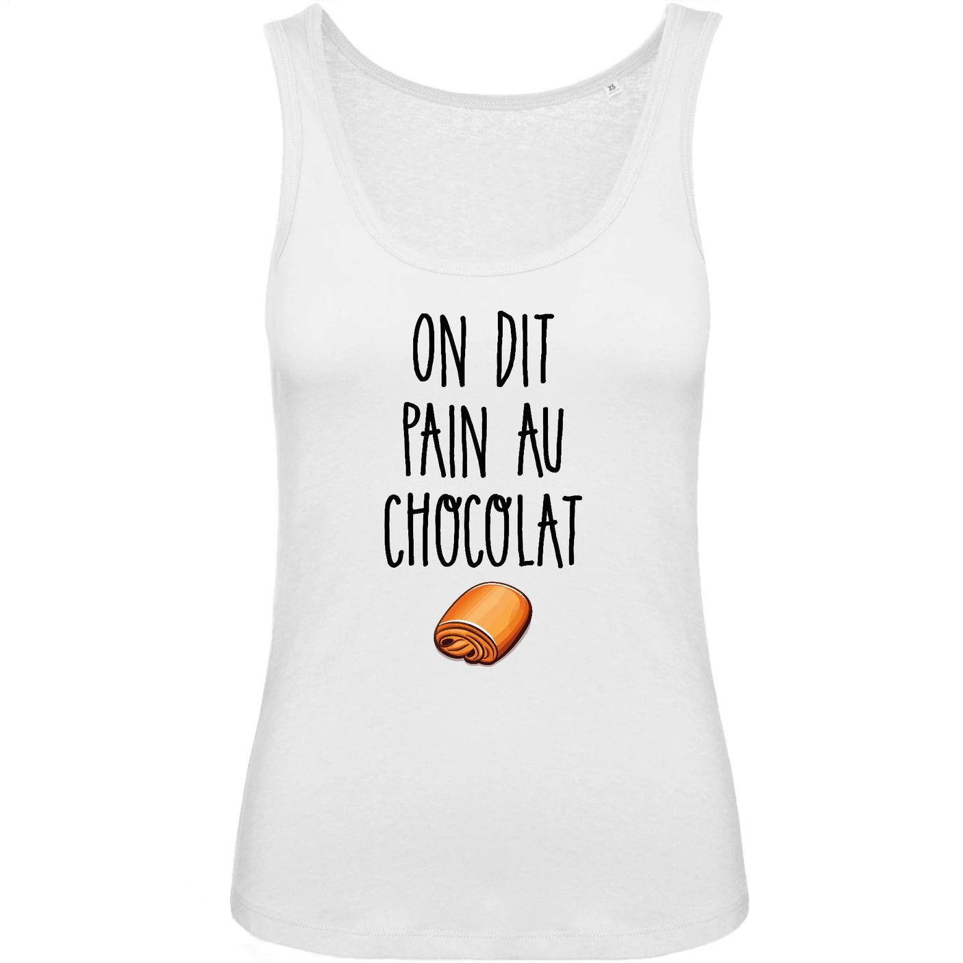 Débardeur Femme On dit pain au chocolat