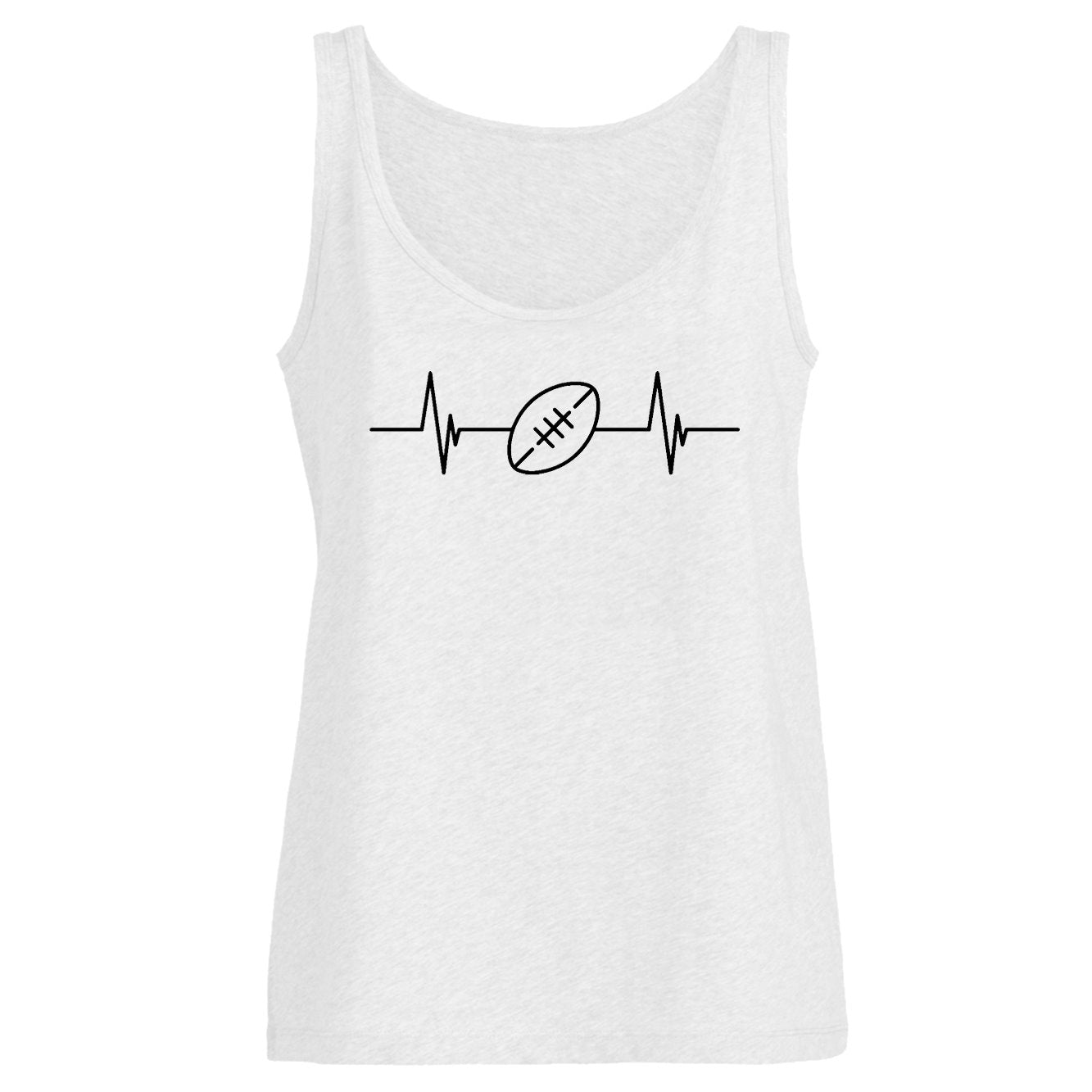 Débardeur Femme Rythme cardiaque rugby