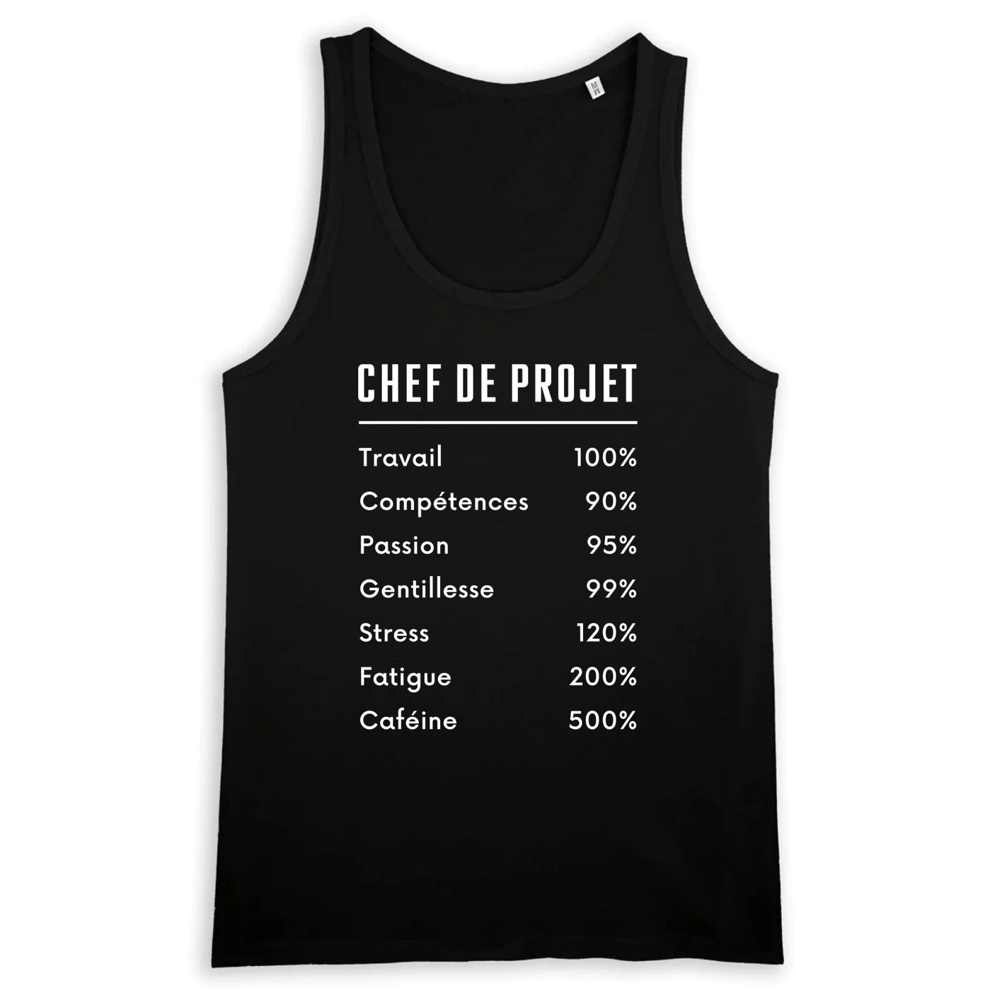 Débardeur Homme Chef de projet