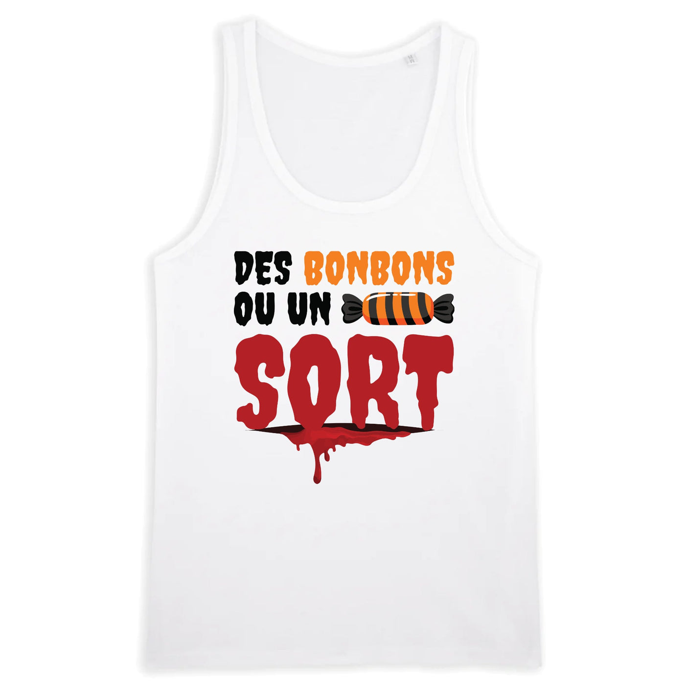 Débardeur Homme Des bonbons ou un sort