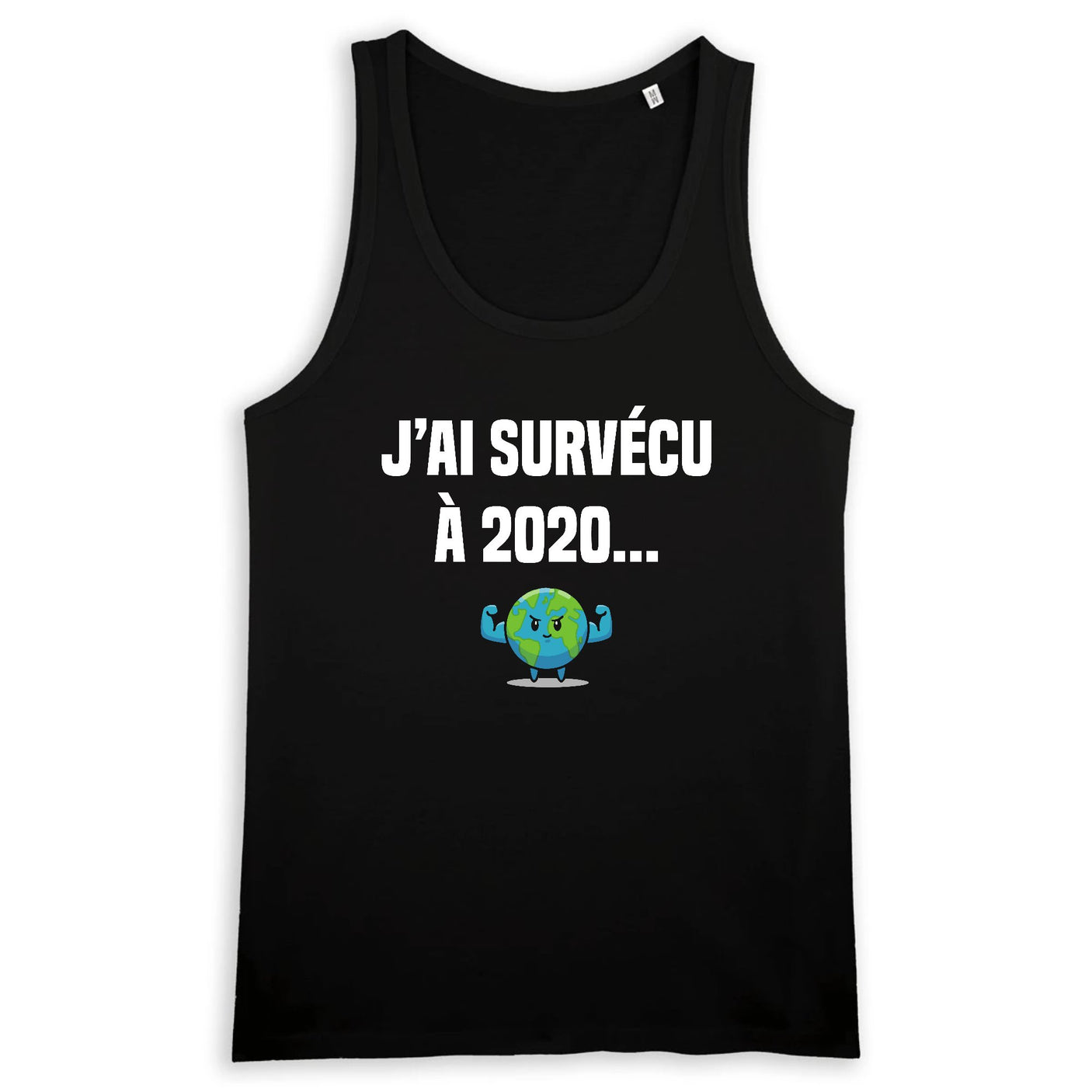 Débardeur Homme J'ai survécu à 2020