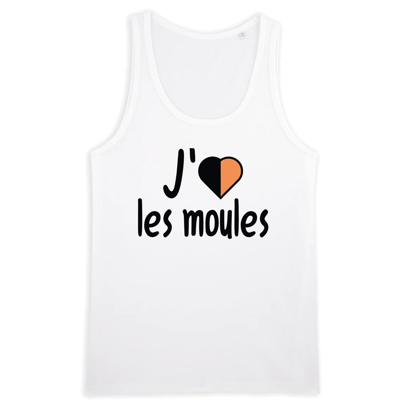 Débardeur Homme J'aime les moules