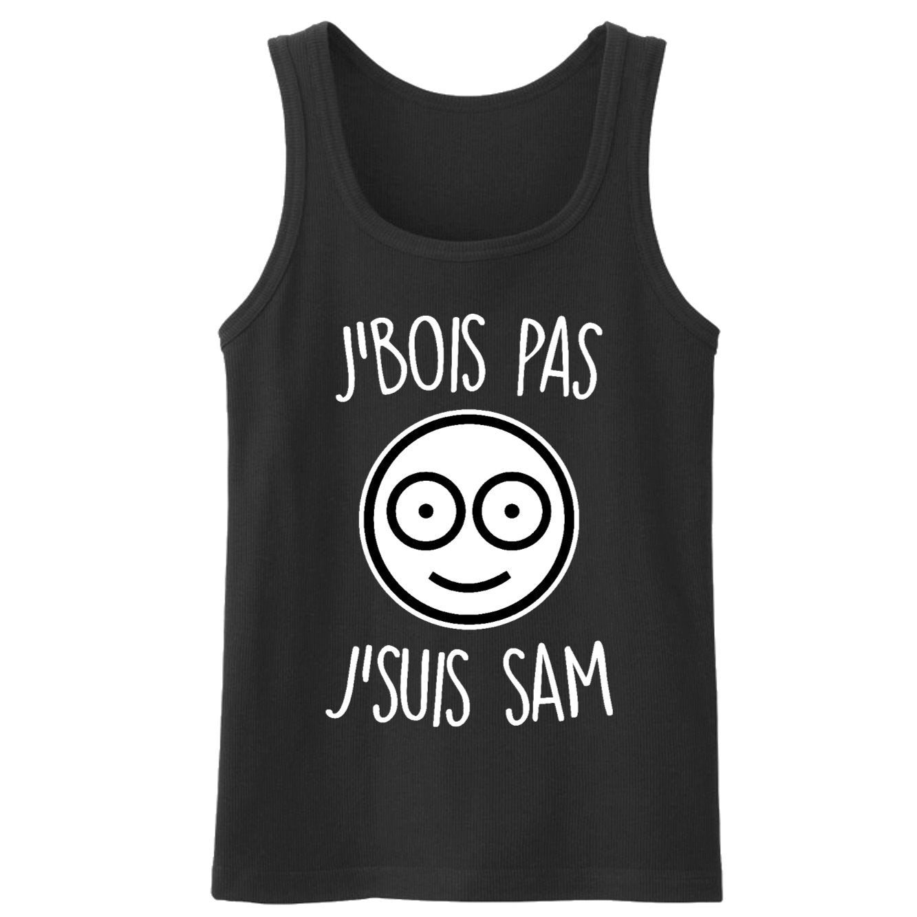 Débardeur Homme J'bois pas j'suis Sam