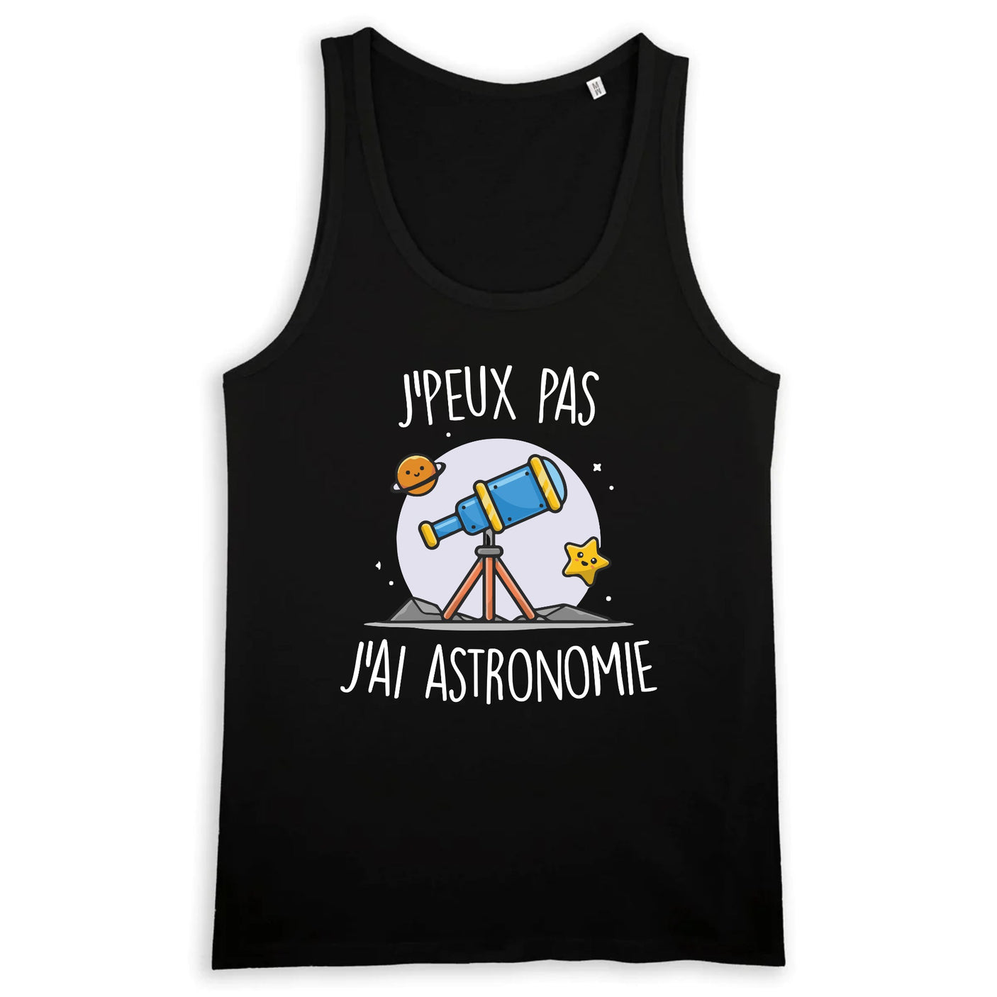 Débardeur Homme J'peux pas j'ai astronomie