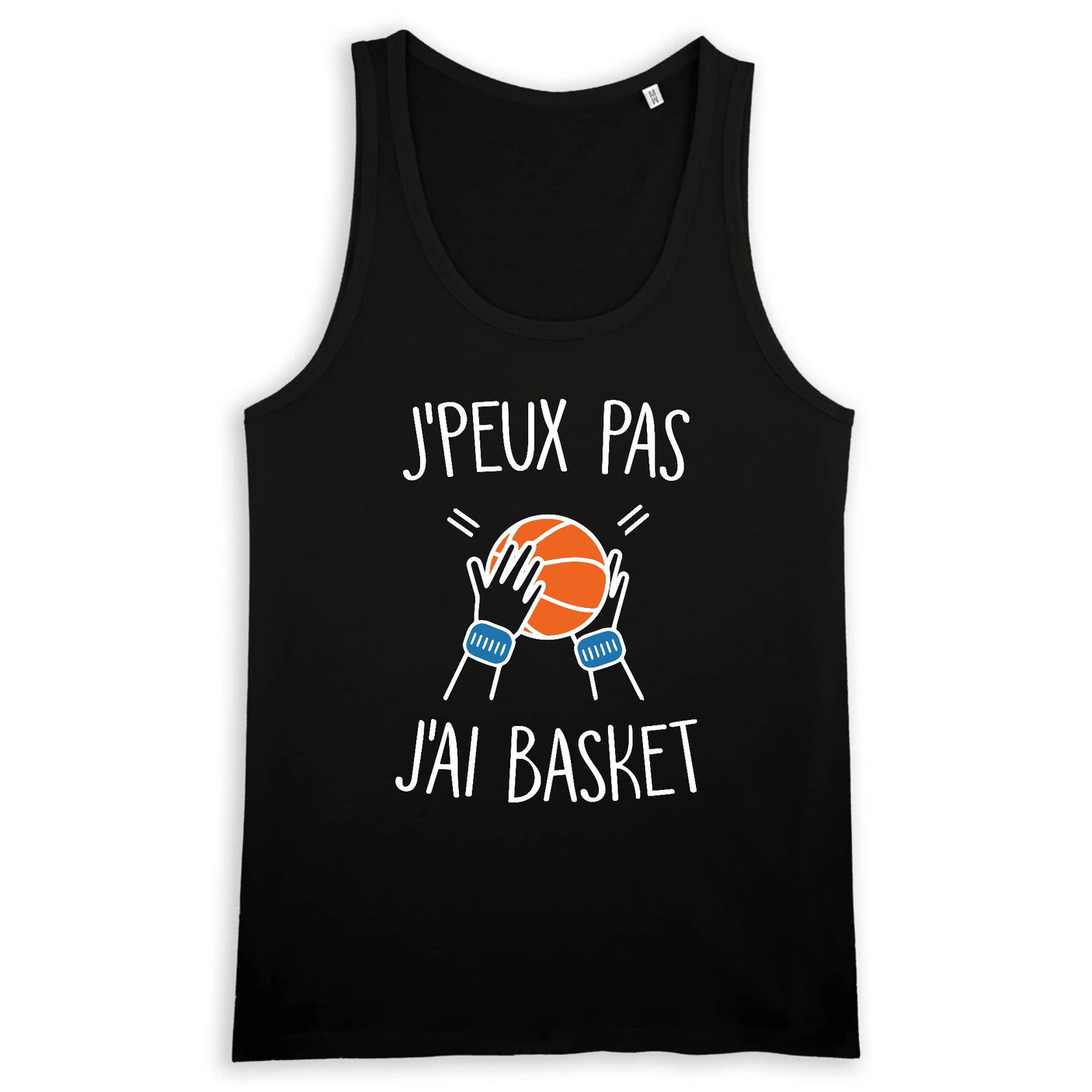 Débardeur Homme J'peux pas j'ai basket