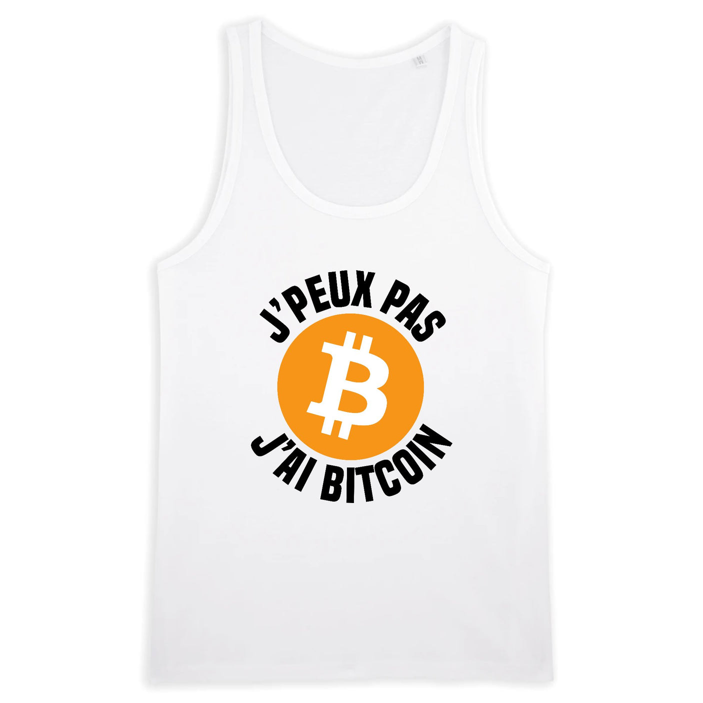 Débardeur Homme J'peux pas j'ai Bitcoin