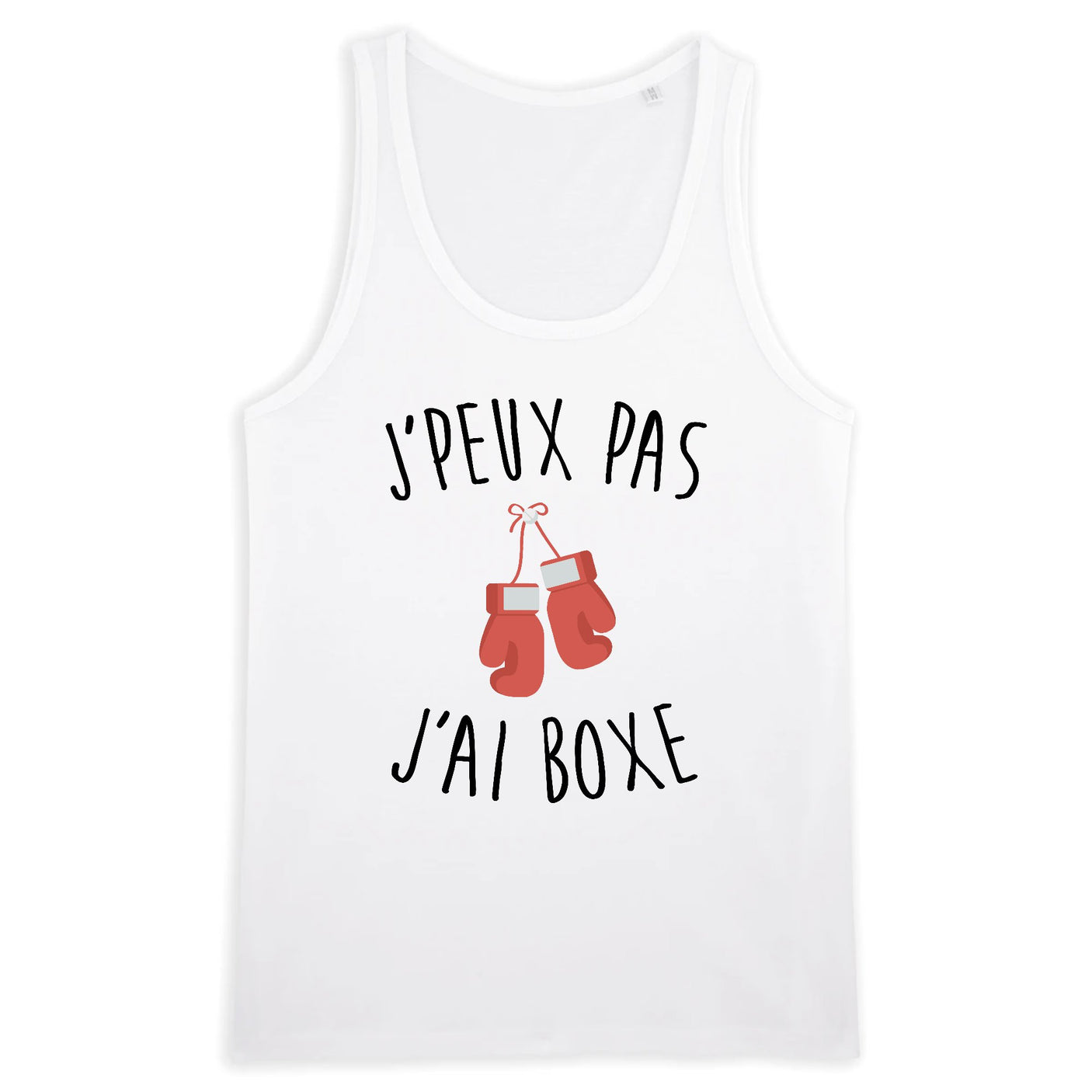 Débardeur Homme J'peux pas j'ai boxe