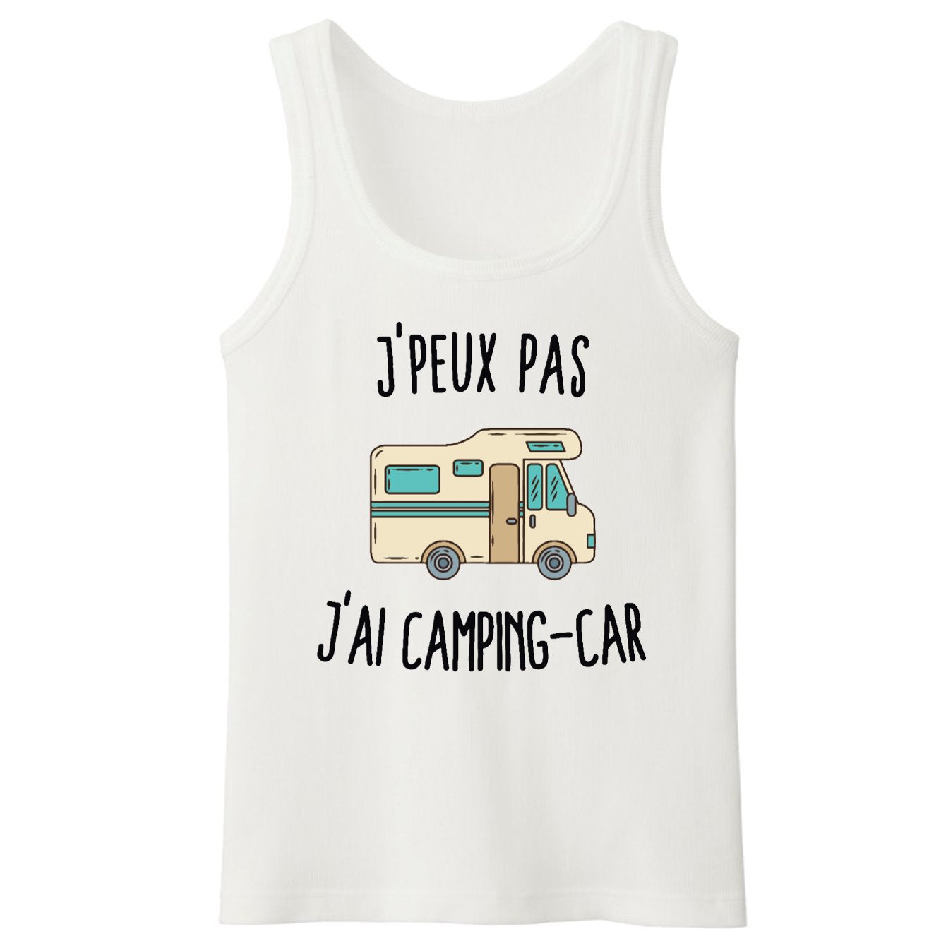 Débardeur Homme J'peux pas j'ai camping-car