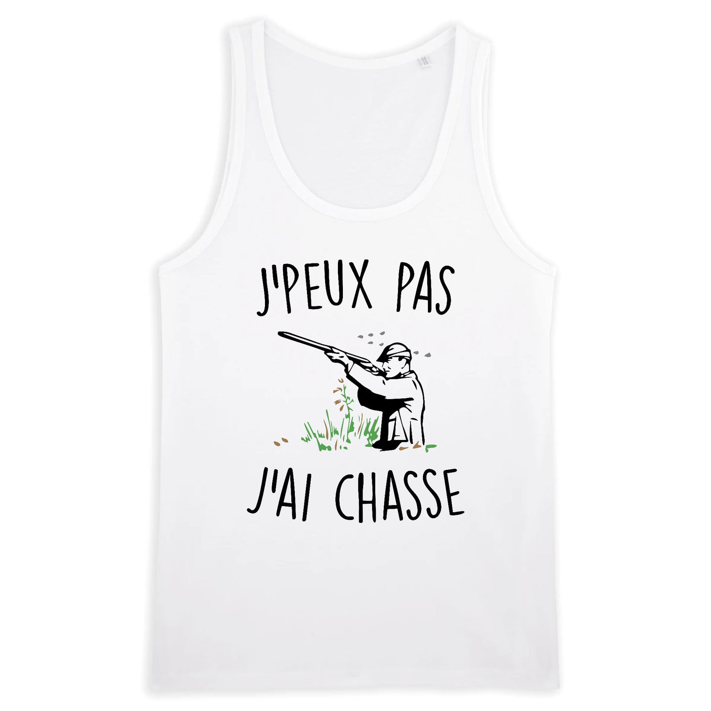 Débardeur Homme J'peux pas j'ai chasse