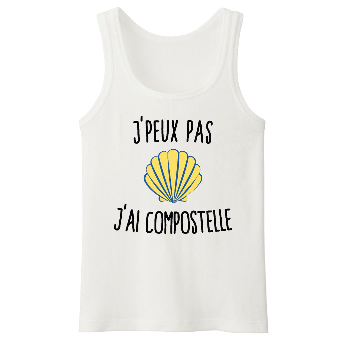 Débardeur Homme J'peux pas j'ai Compostelle