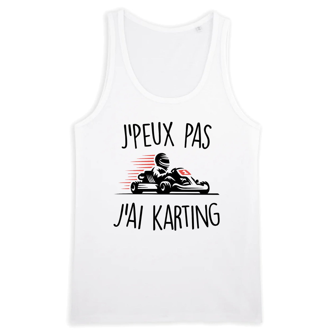 Débardeur Homme J'peux pas j'ai karting