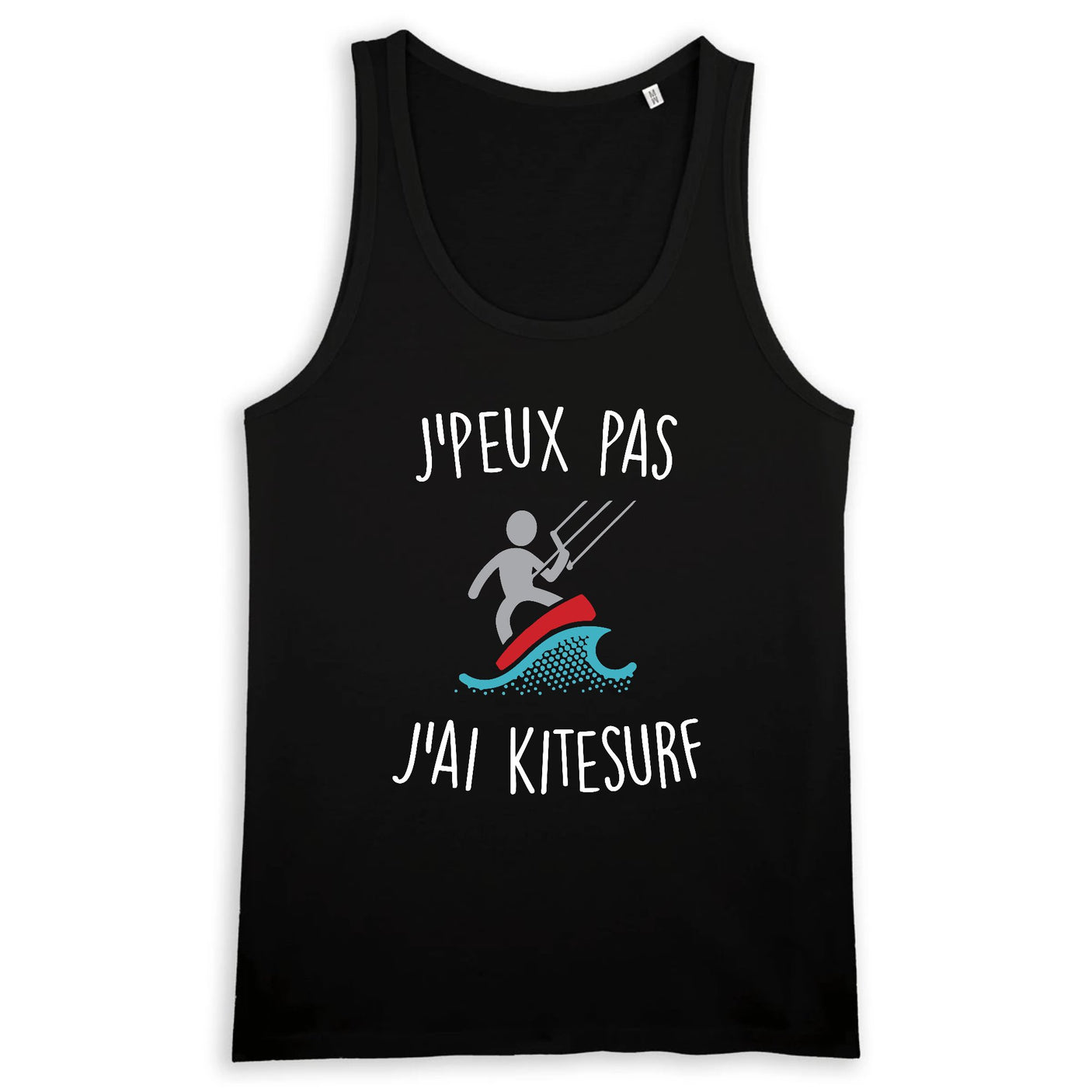 Débardeur Homme J'peux pas j'ai kitesurf