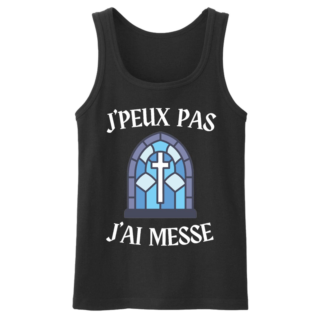 Débardeur Homme J'peux pas j'ai messe