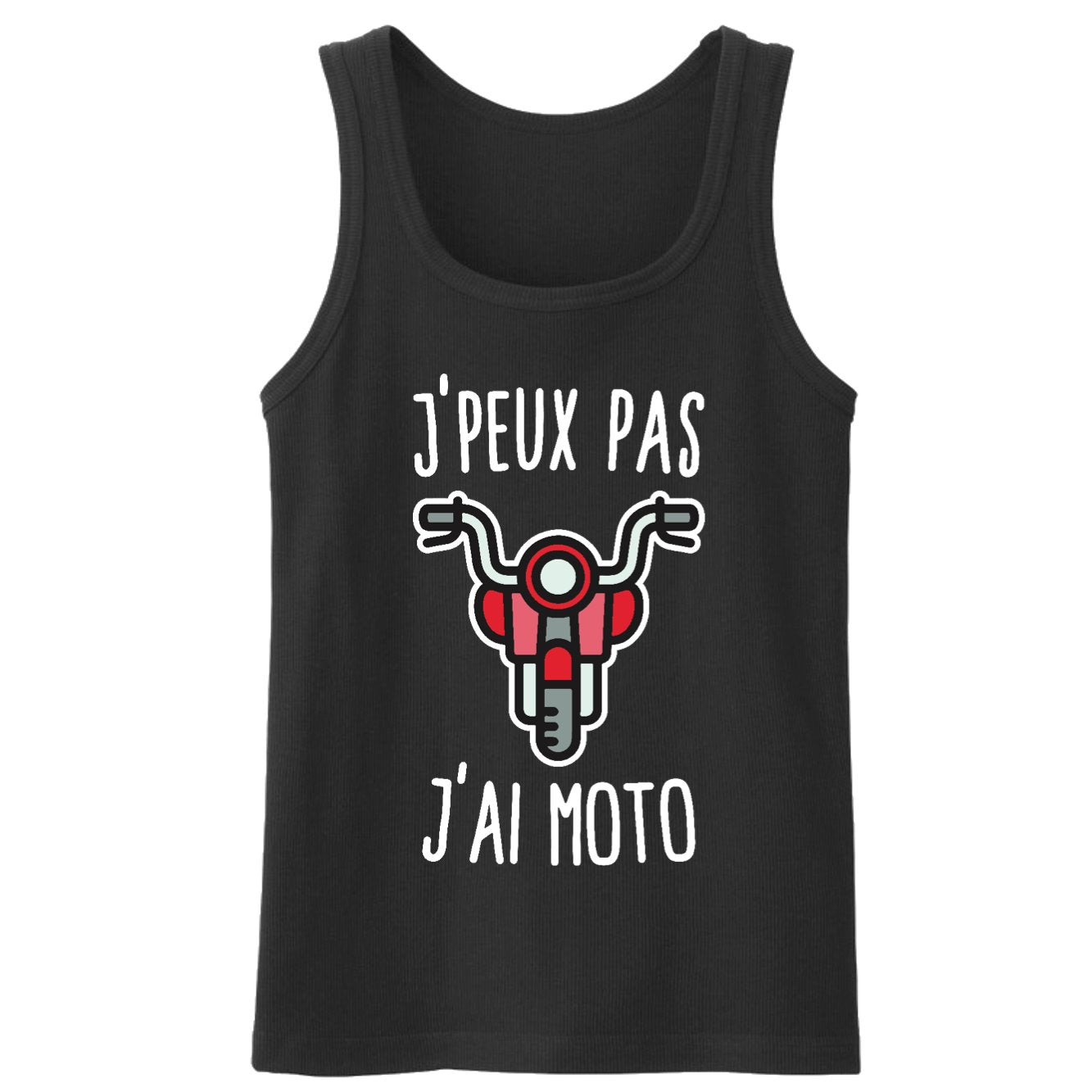 Débardeur Homme J'peux pas j'ai moto