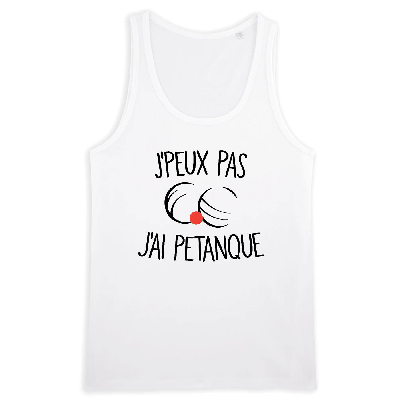 Débardeur Homme J'peux pas j'ai pétanque
