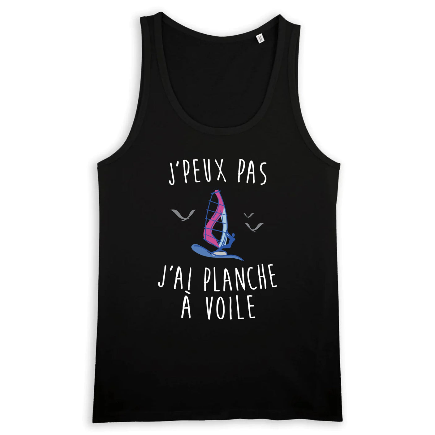 Débardeur Homme J'peux pas j'ai planche à voile