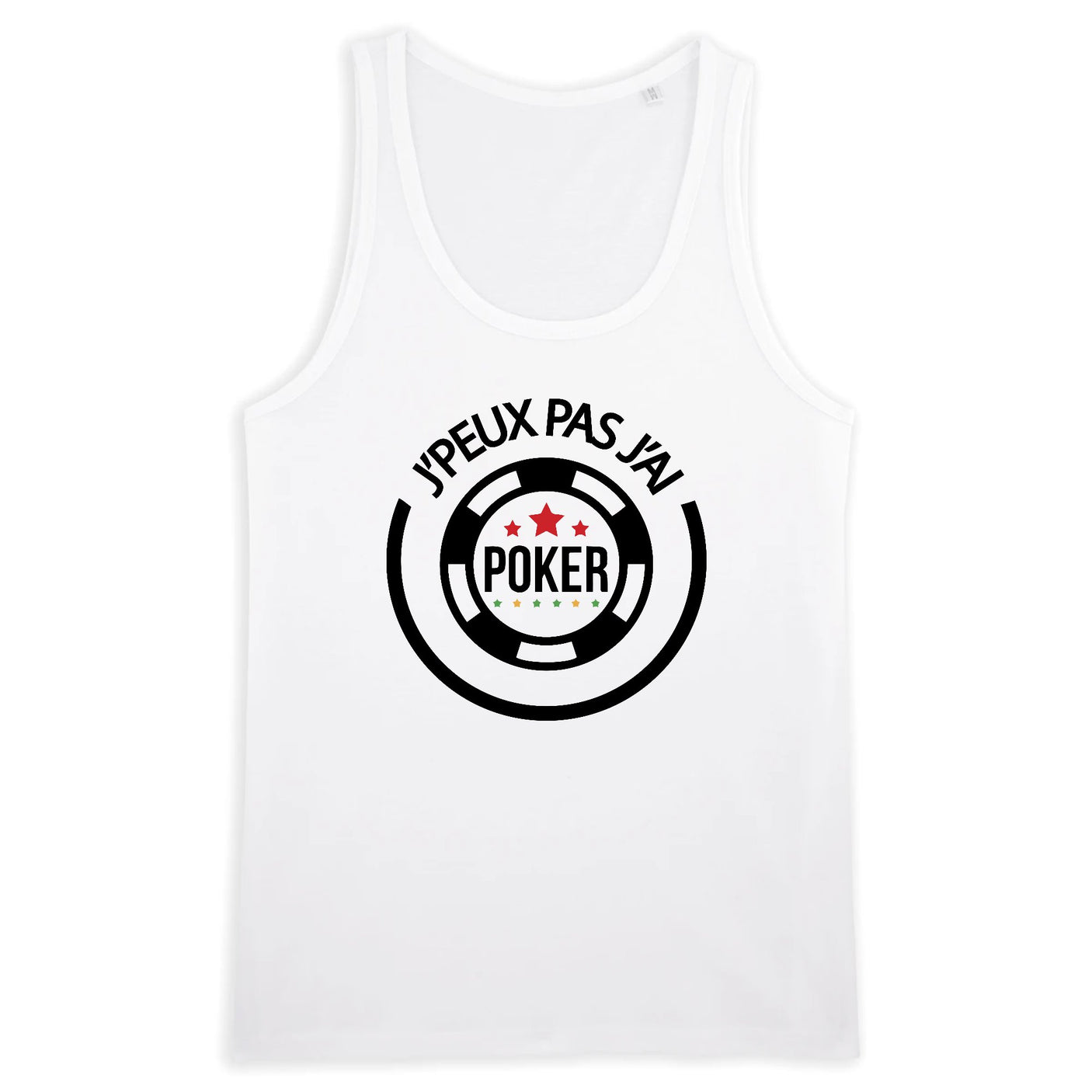 Débardeur Homme J'peux pas j'ai poker