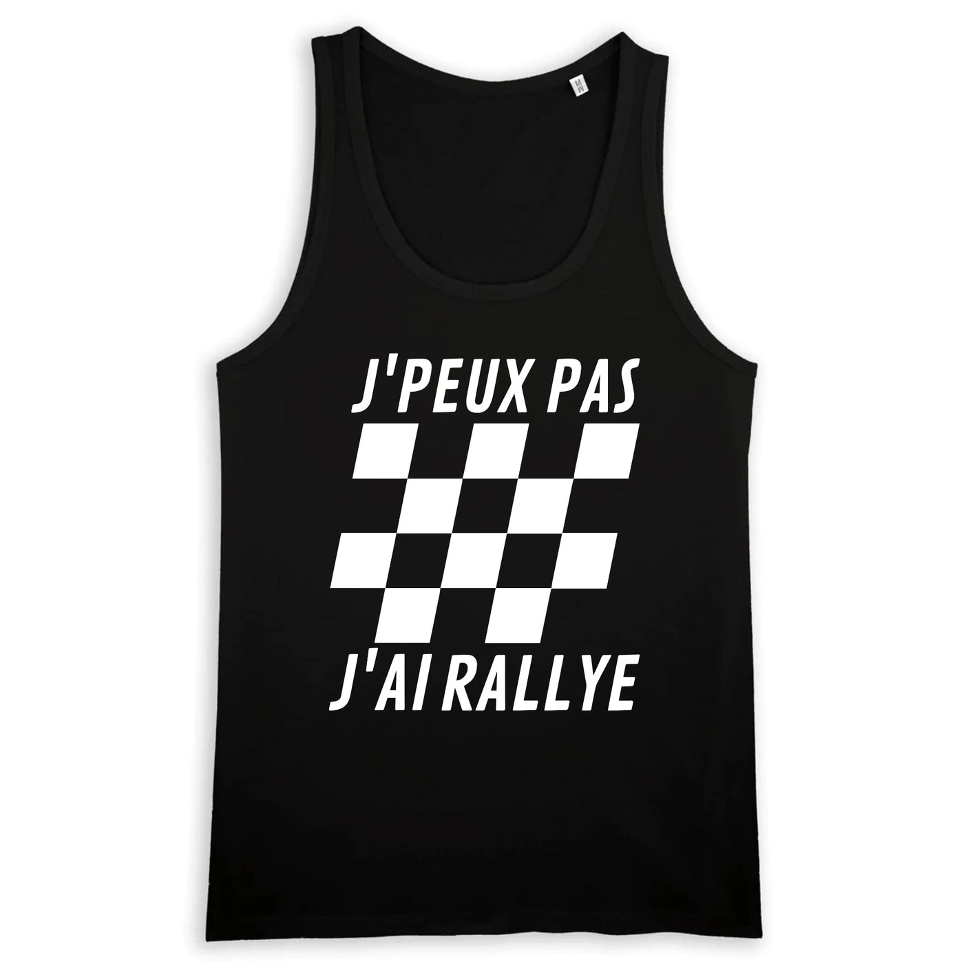 Débardeur Homme J'peux pas j'ai rallye