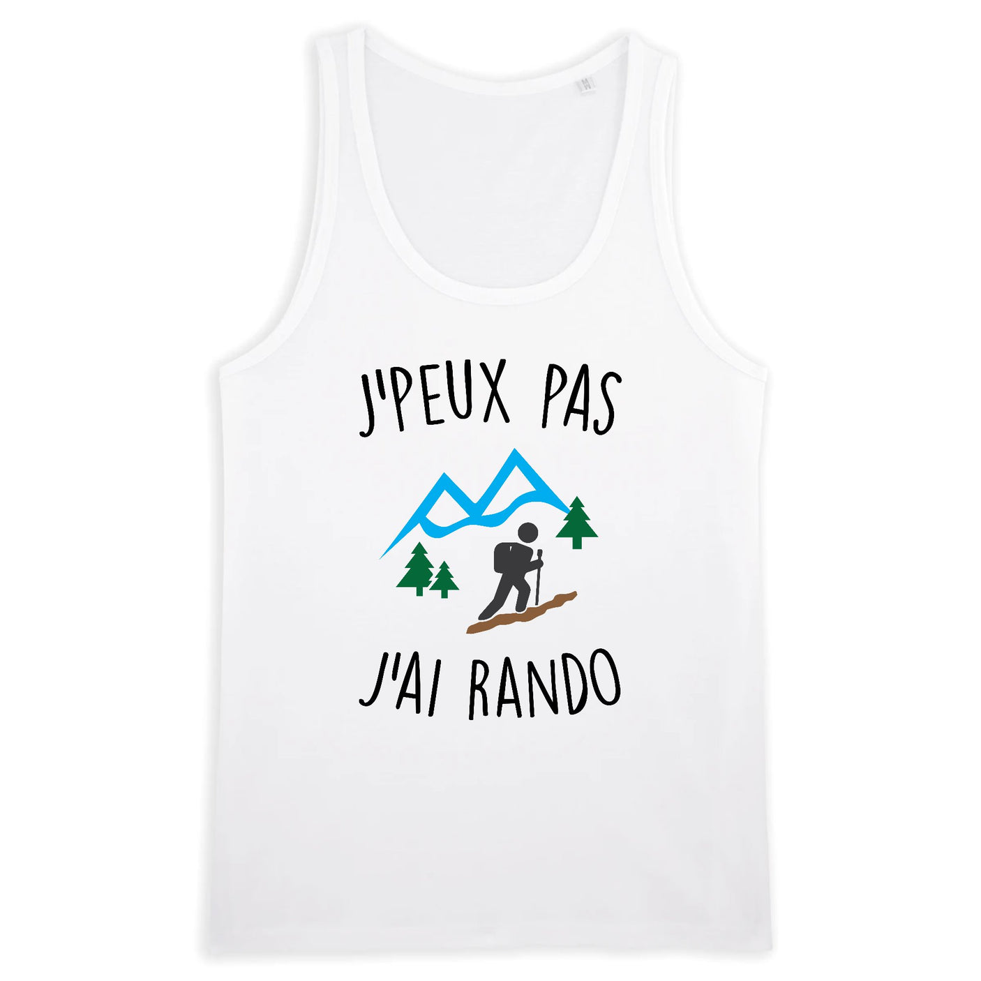 Débardeur Homme J'peux pas j'ai rando