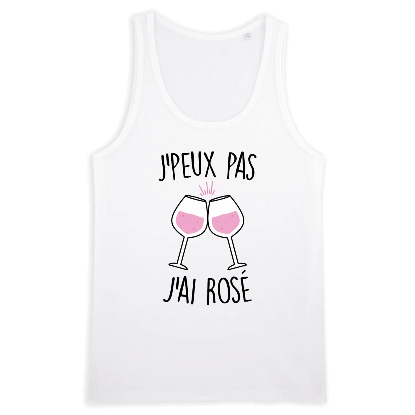 Débardeur Homme J'peux pas j'ai rosé