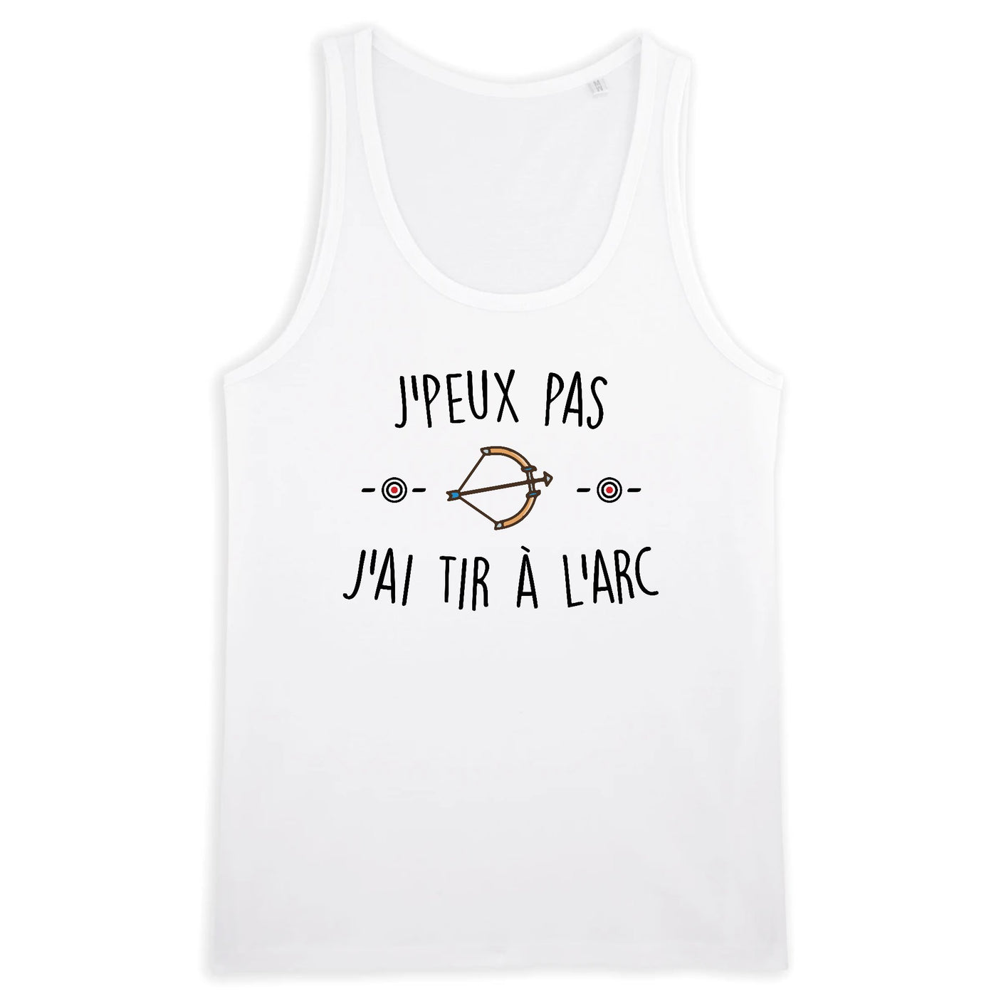 Débardeur Homme J'peux pas j'ai tir à l'arc