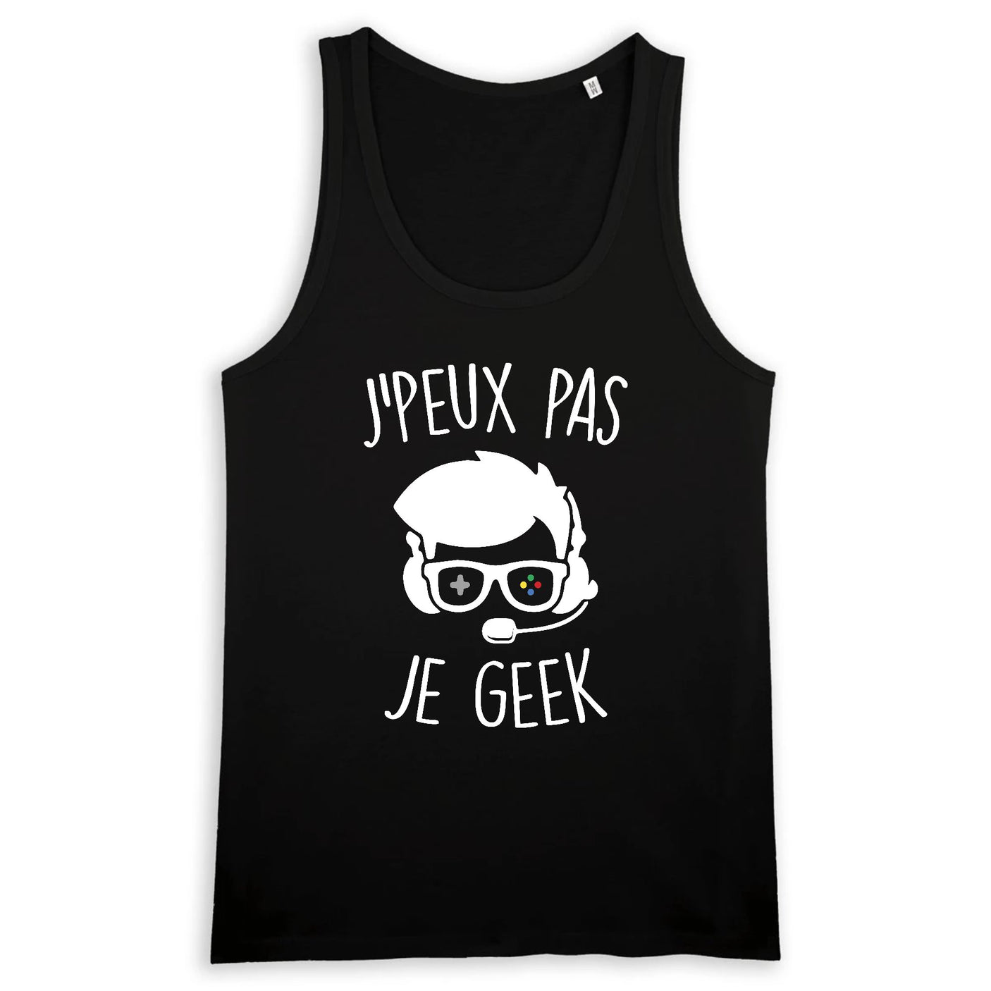 Débardeur Homme J'peux pas je geek