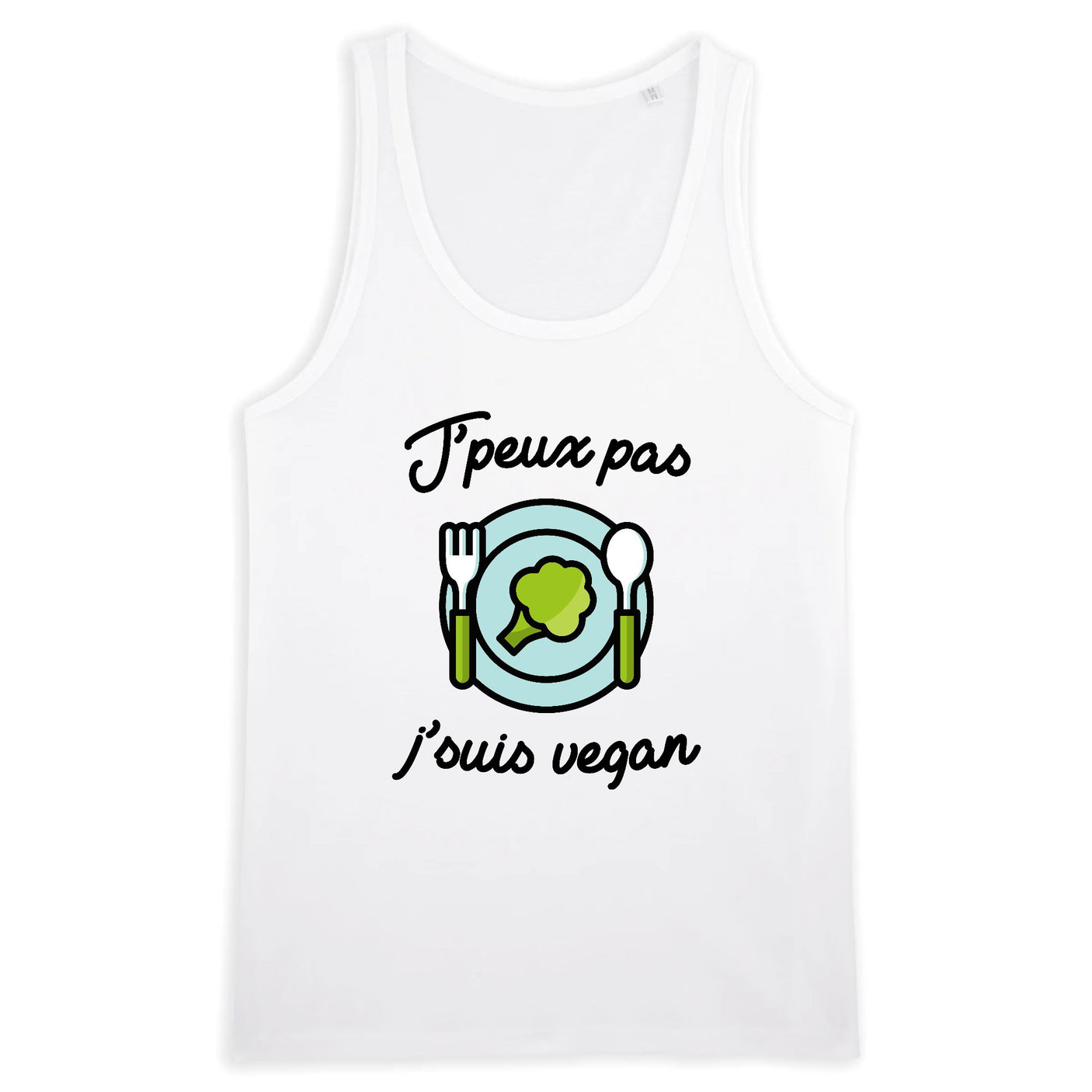 Débardeur Homme J'peux pas j'suis vegan