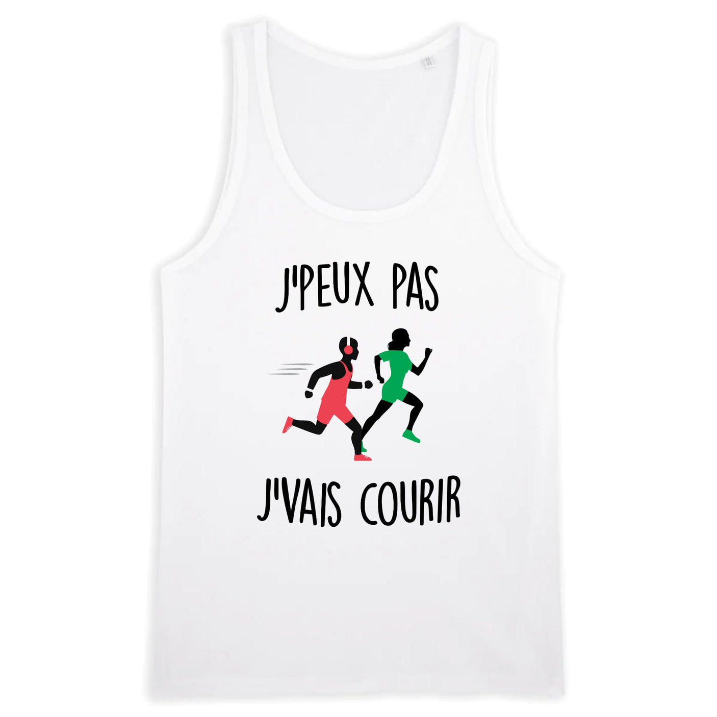 Débardeur Homme J'peux pas j'vais courir