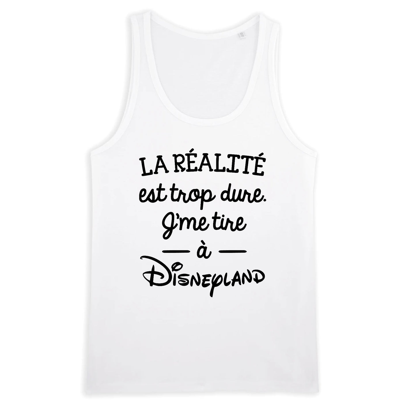 Débardeur Homme La réalité est trop dure