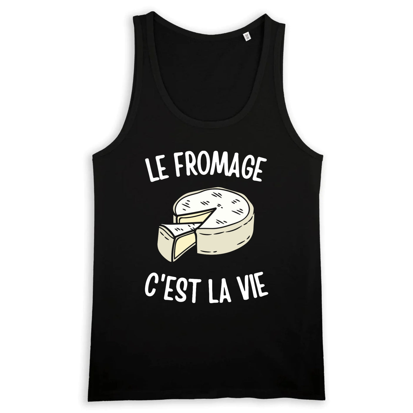 Débardeur Homme Le fromage c'est la vie