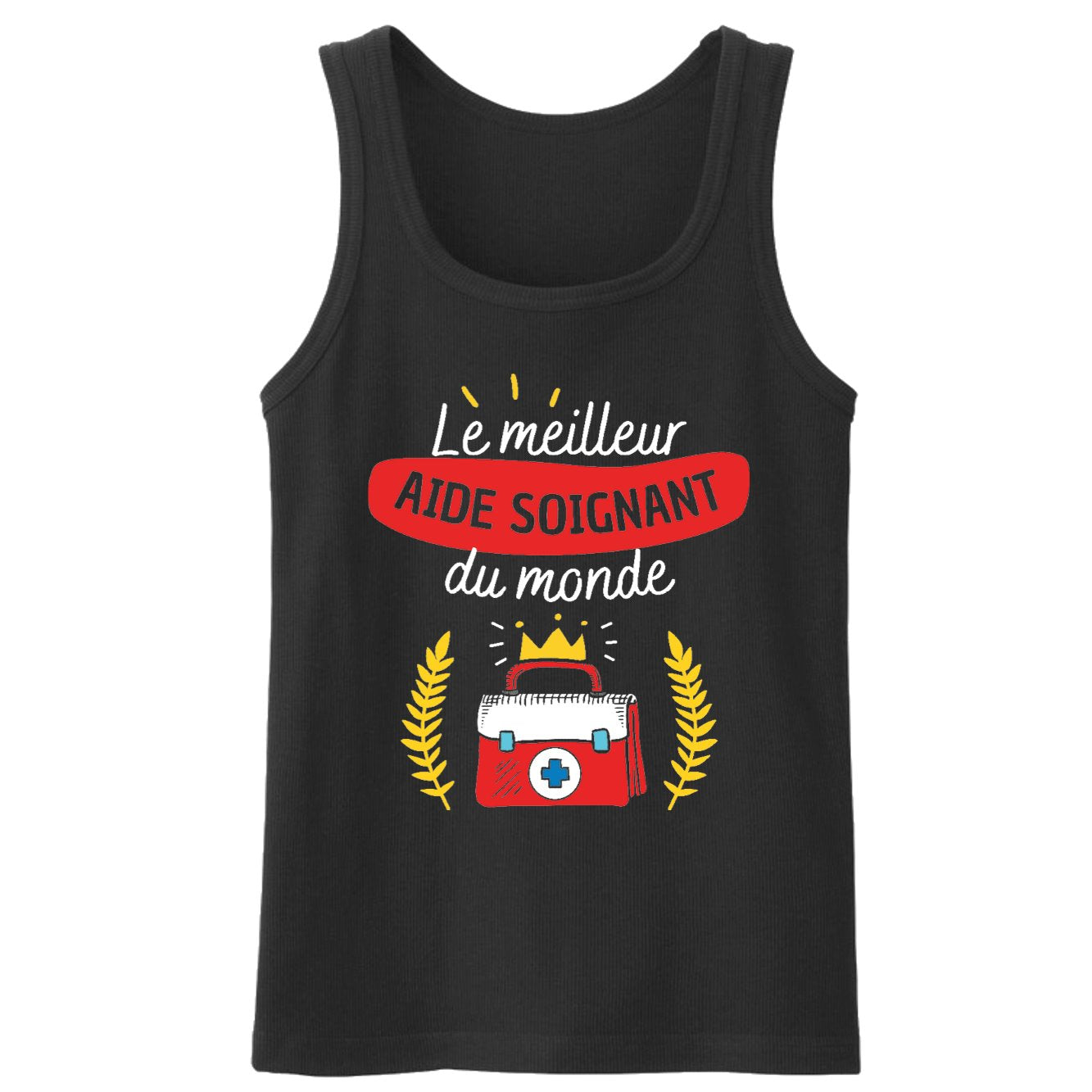 Débardeur Homme Le meilleur aide soignant du monde