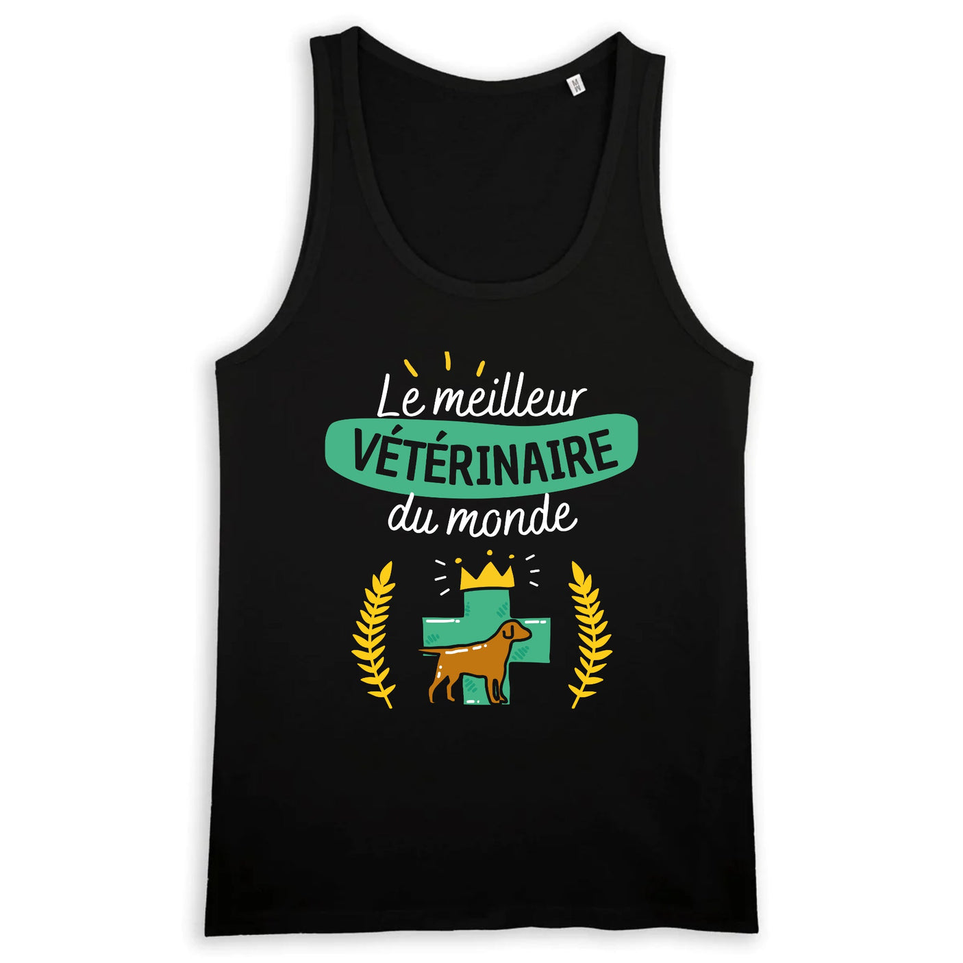 Débardeur Homme Le meilleur vétérinaire du monde